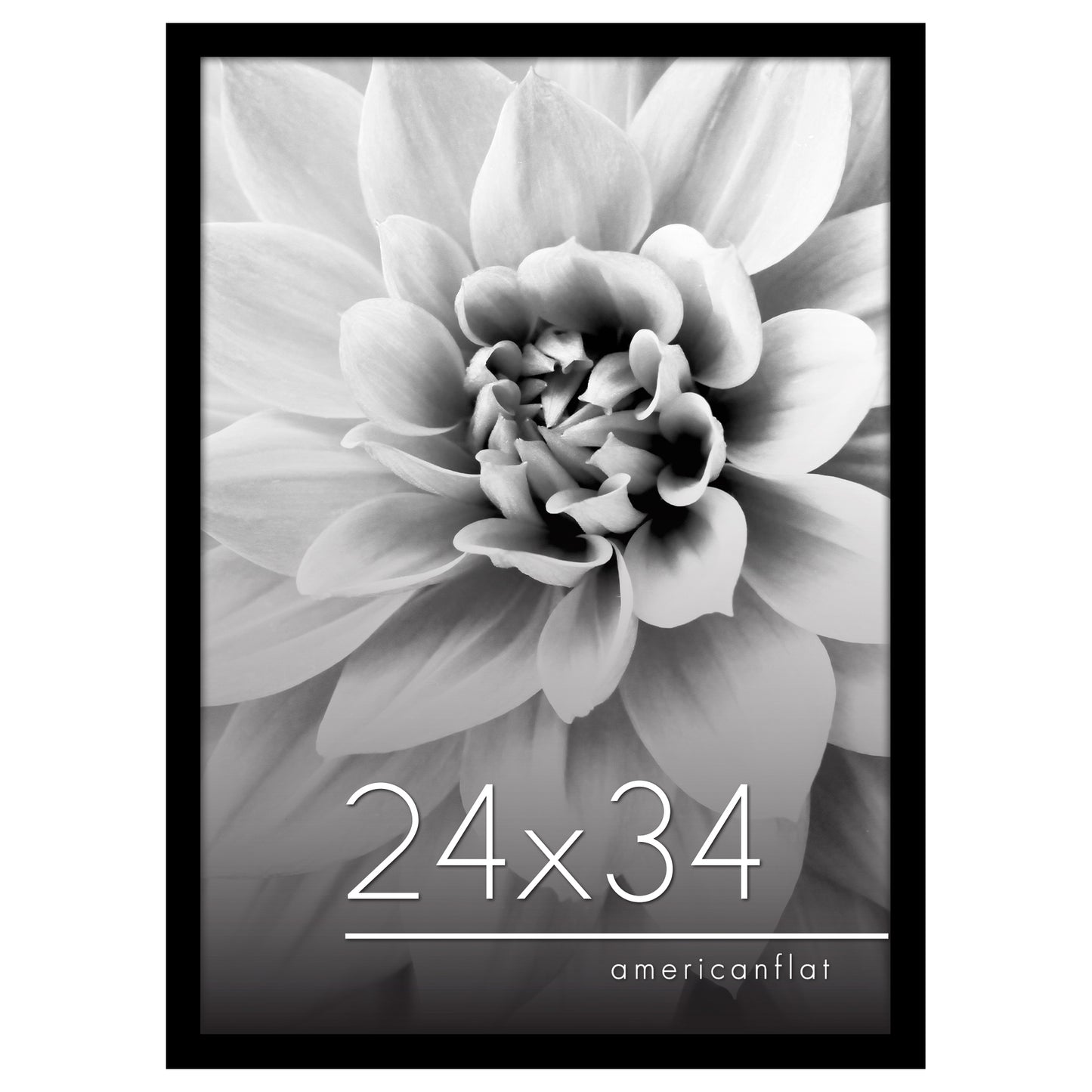 Poster Frame | Photo Frame with Polished Plexiglass Cover | Choose Size