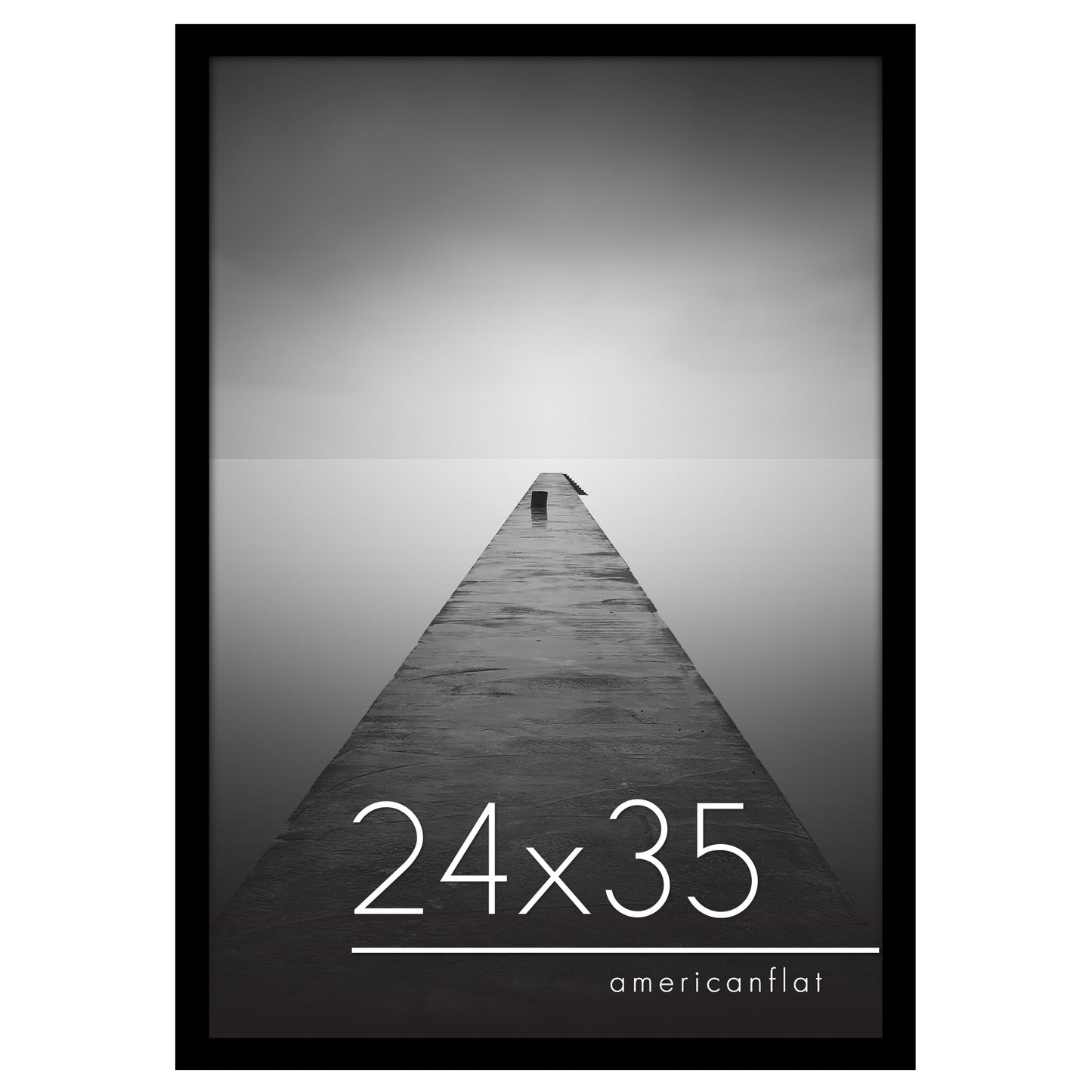 Poster Frame | Photo Frame with Polished Plexiglass Cover | Choose Size