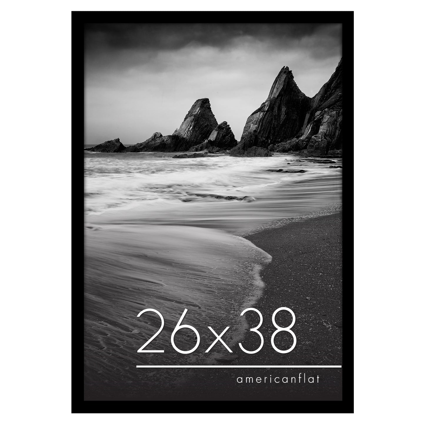 Poster Frame | Photo Frame with Polished Plexiglass Cover | Choose Size