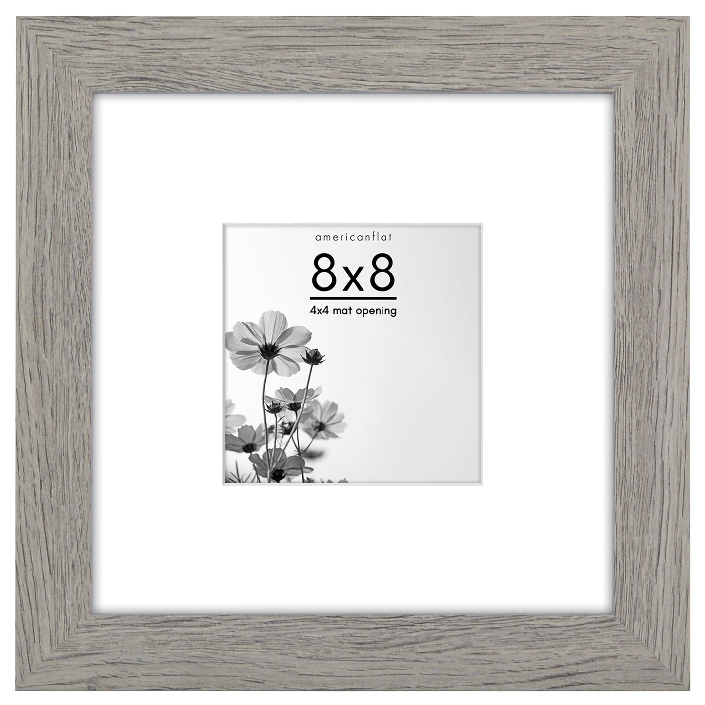 Gallery Picture Frame with Mat | Hudson Collection