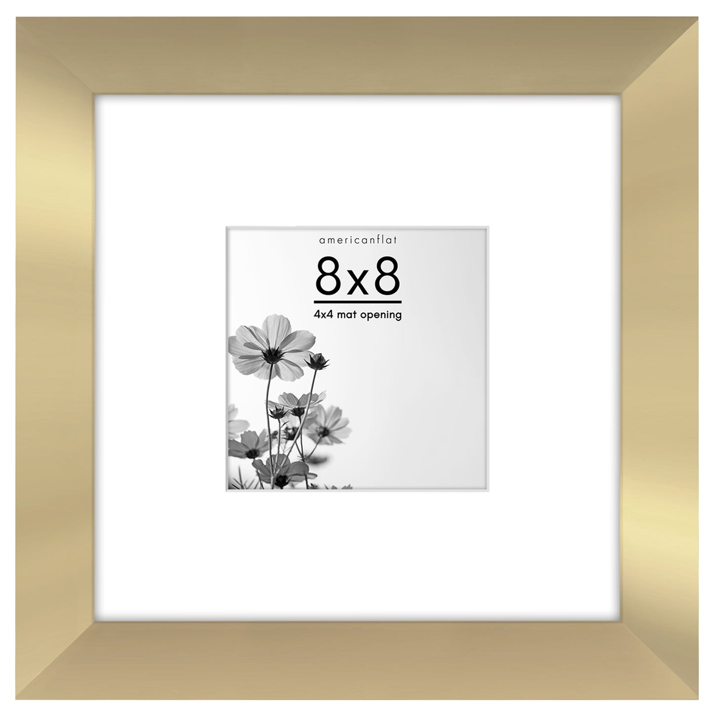 Gallery Picture Frame with Mat | Hudson Collection