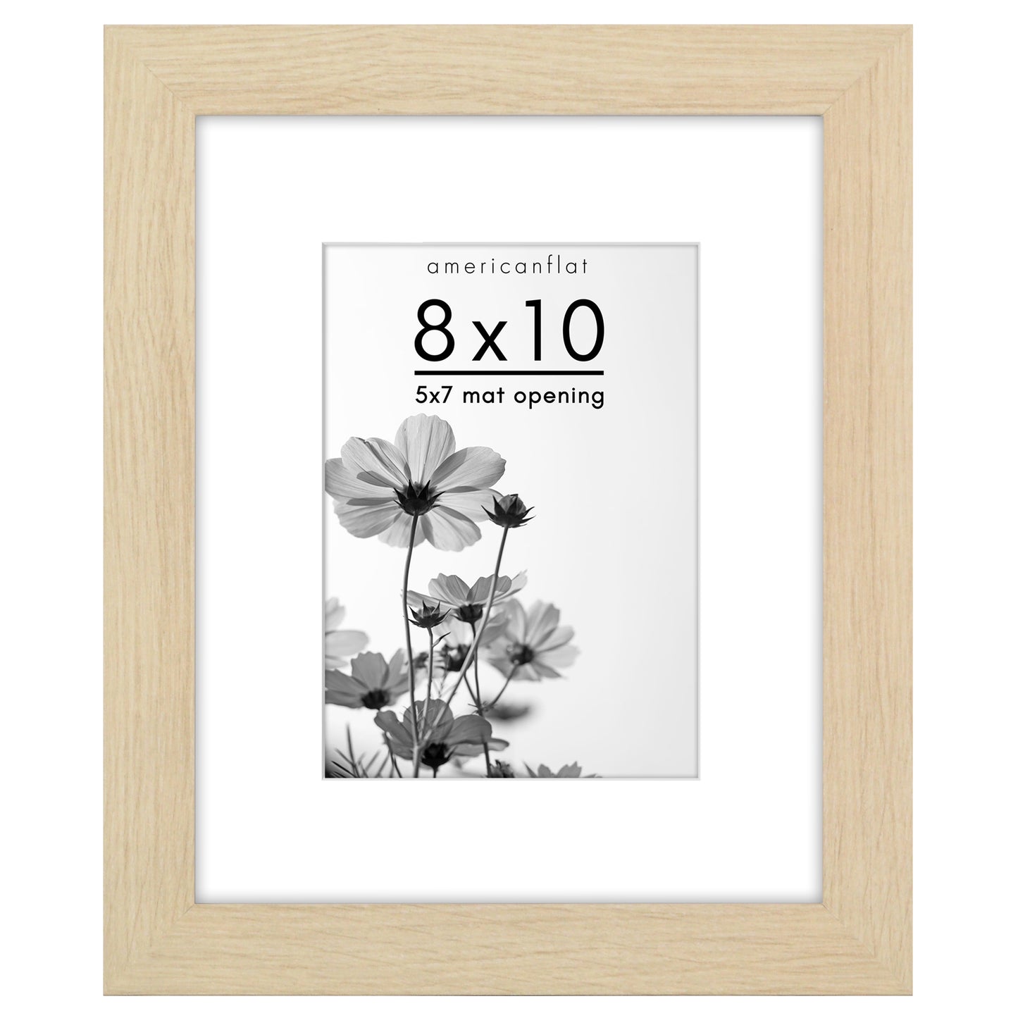 Gallery Picture Frame with Mat | Hudson Collection
