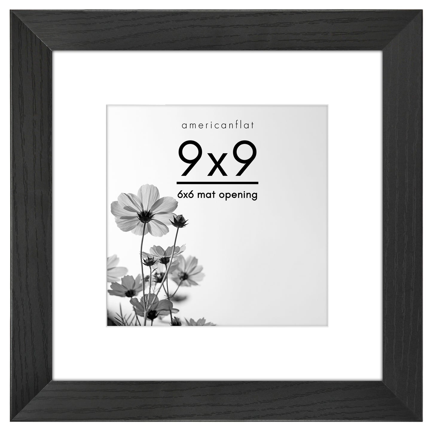 Gallery Picture Frame with Mat | Hudson Collection