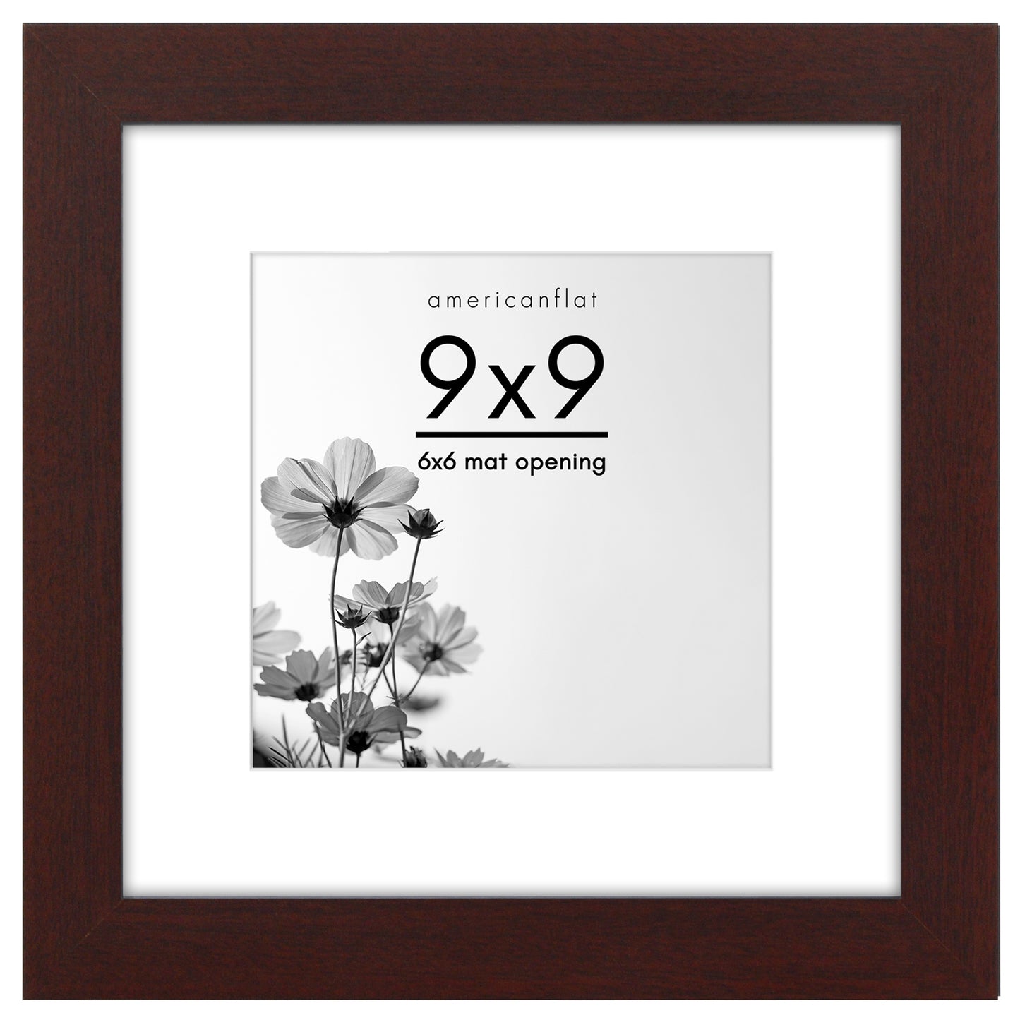Gallery Picture Frame with Mat | Hudson Collection