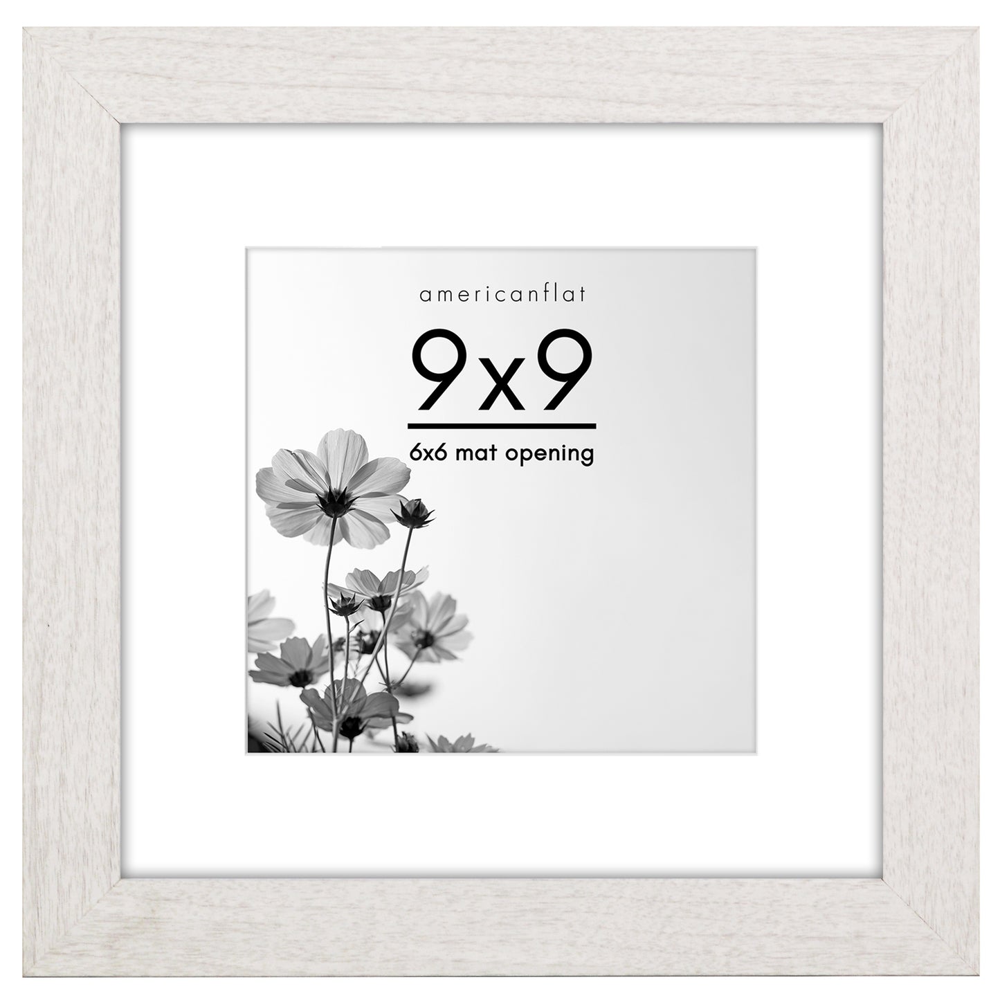 Gallery Picture Frame with Mat | Hudson Collection