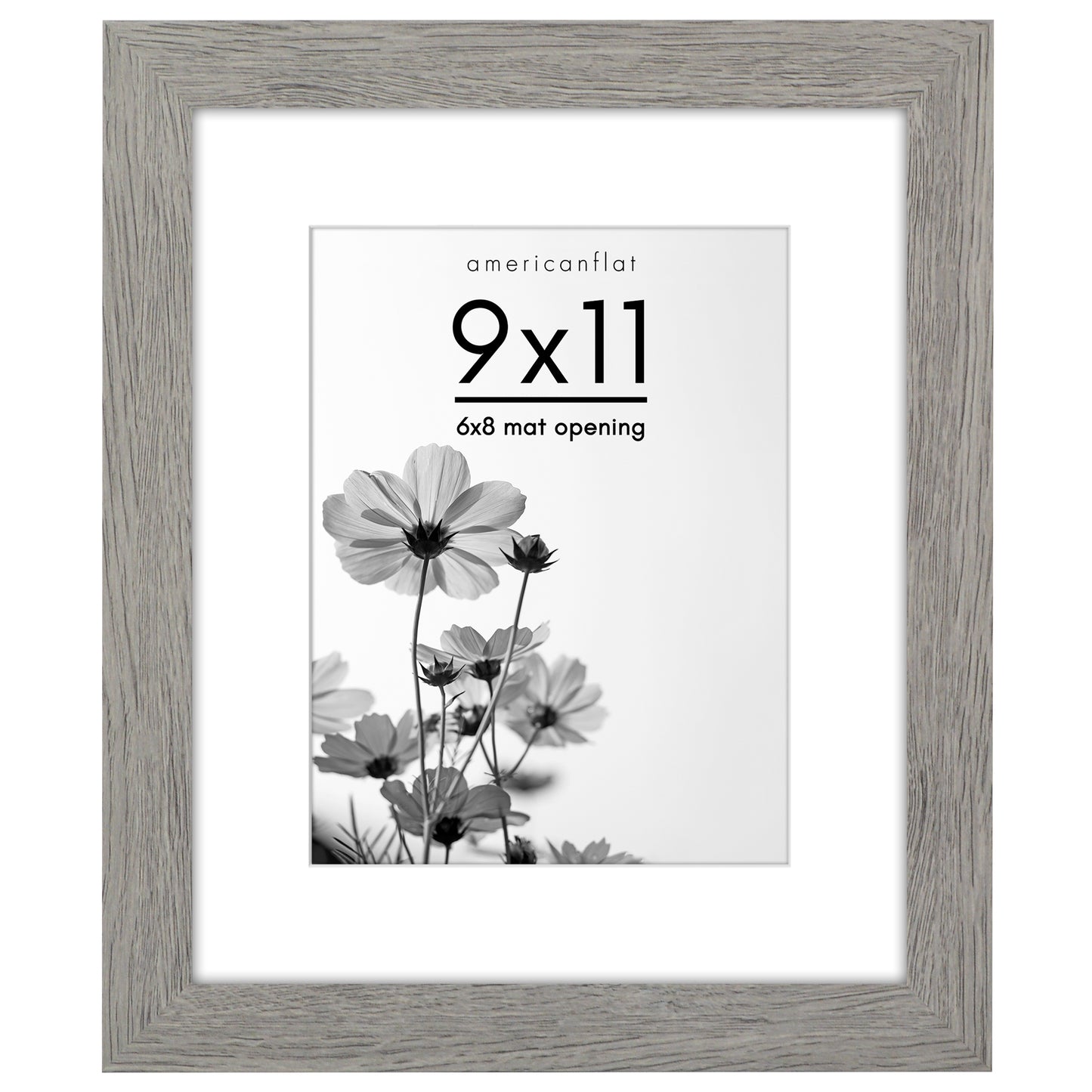 Gallery Picture Frame with Mat | Hudson Collection