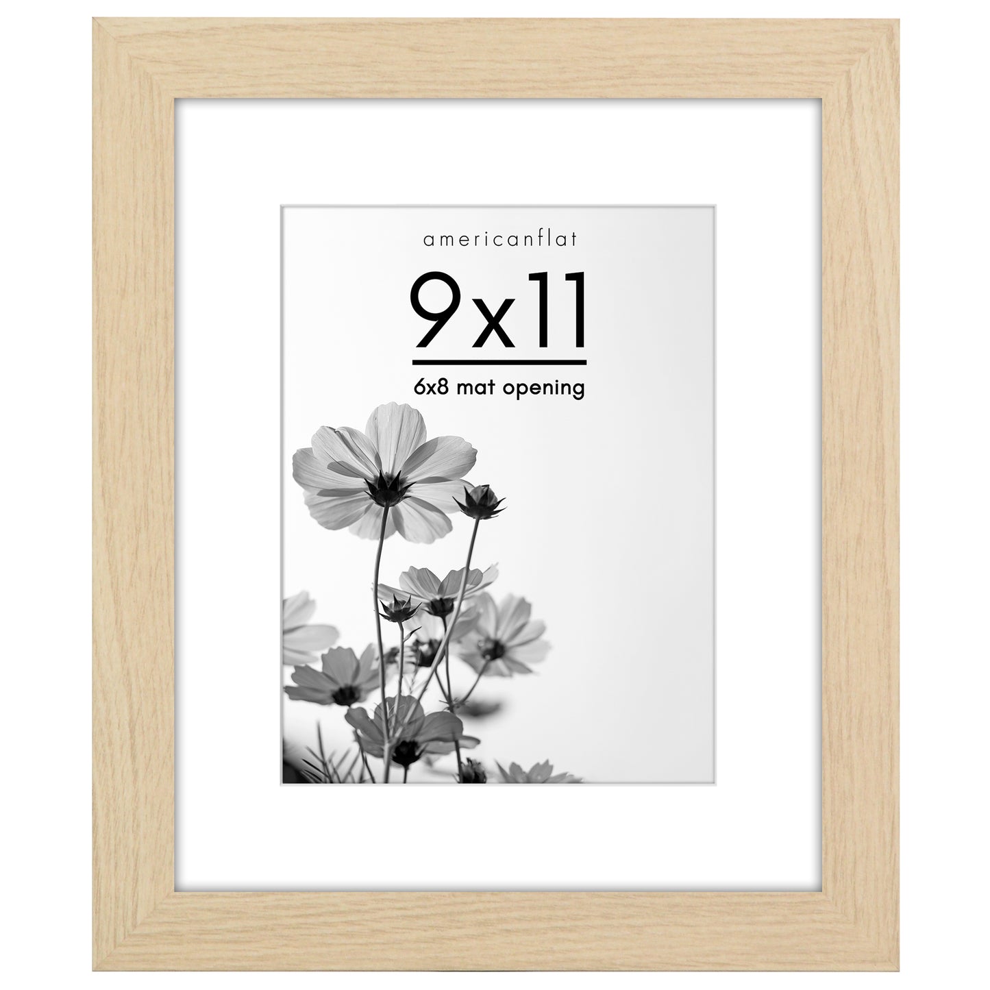 Gallery Picture Frame with Mat | Hudson Collection
