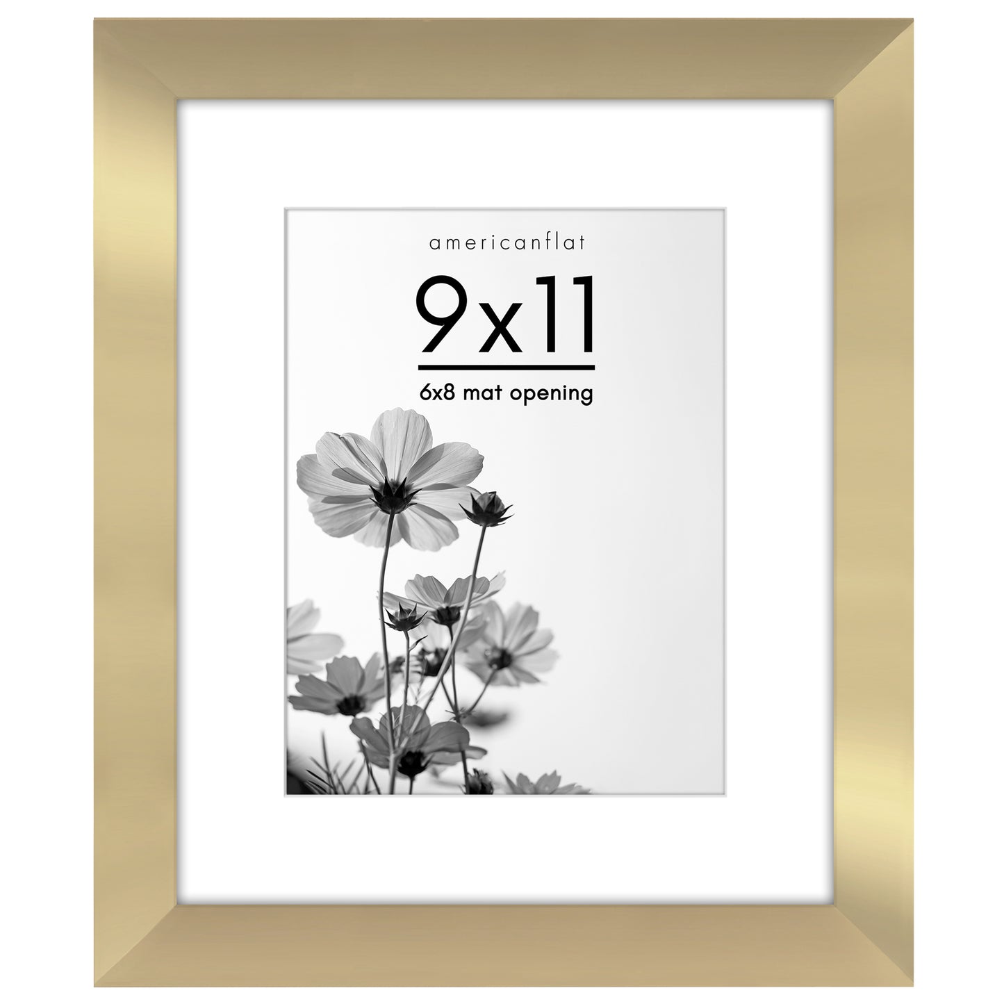 Gallery Picture Frame with Mat | Hudson Collection
