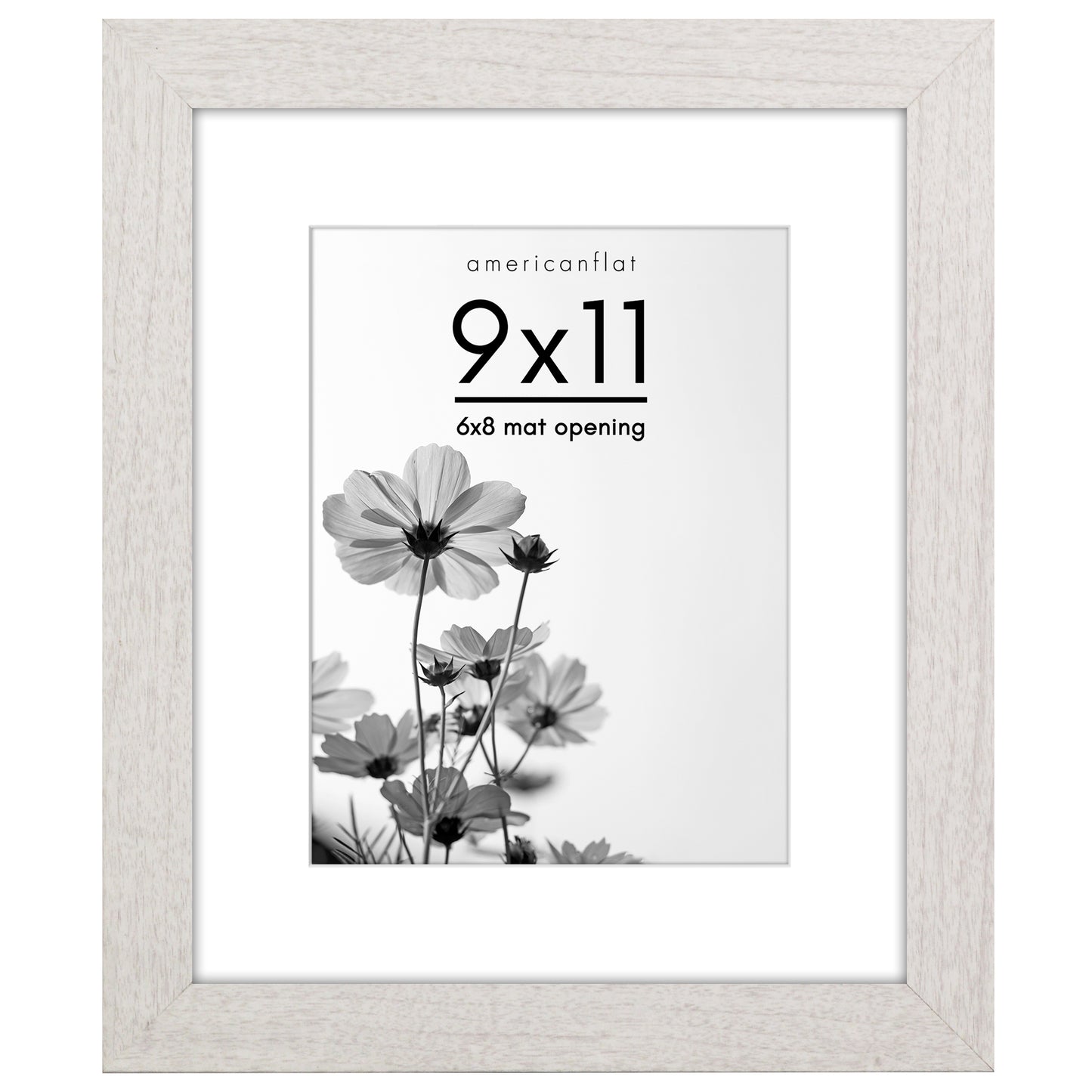 Gallery Picture Frame with Mat | Hudson Collection