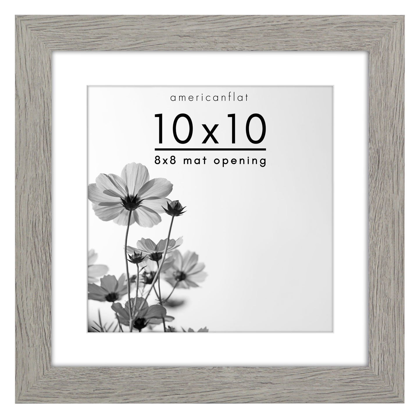 Gallery Picture Frame with Mat | Hudson Collection