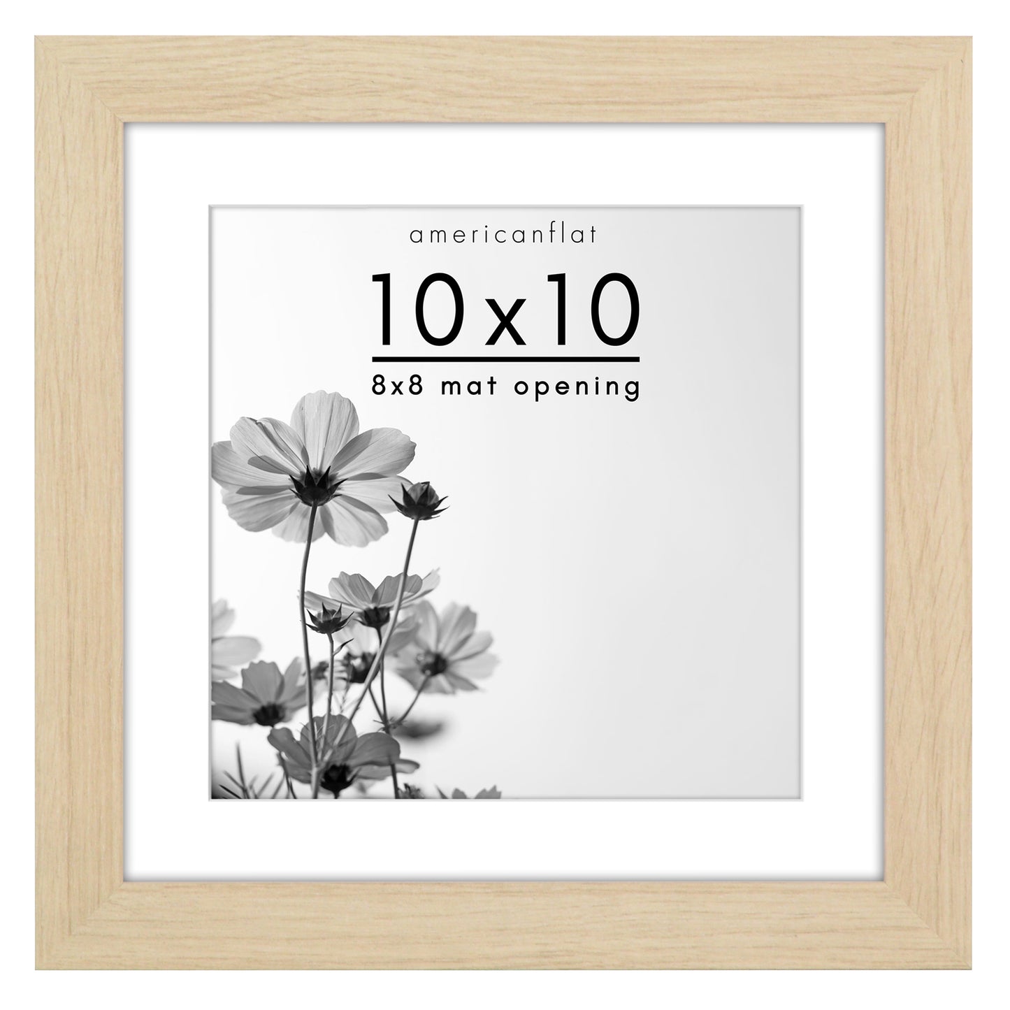 Gallery Picture Frame with Mat | Hudson Collection
