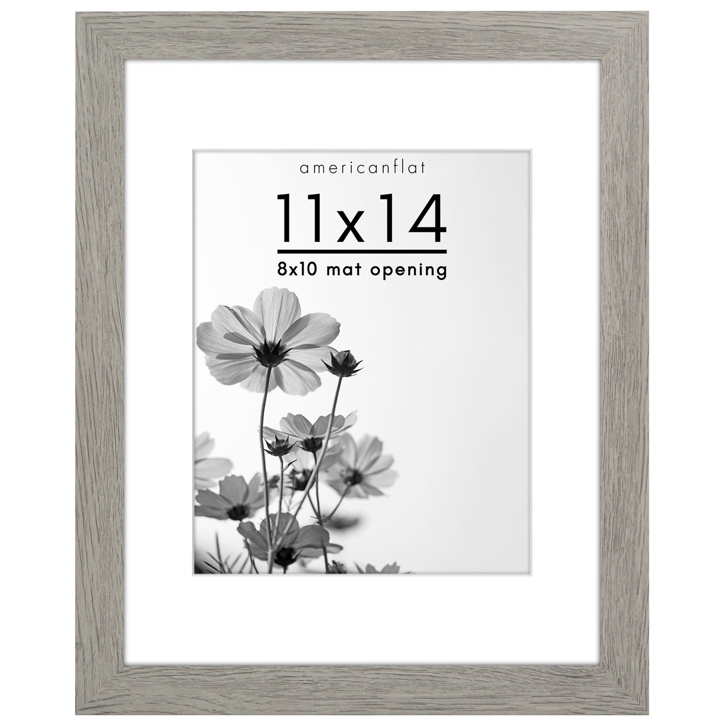 Gallery Picture Frame with Mat | Hudson Collection