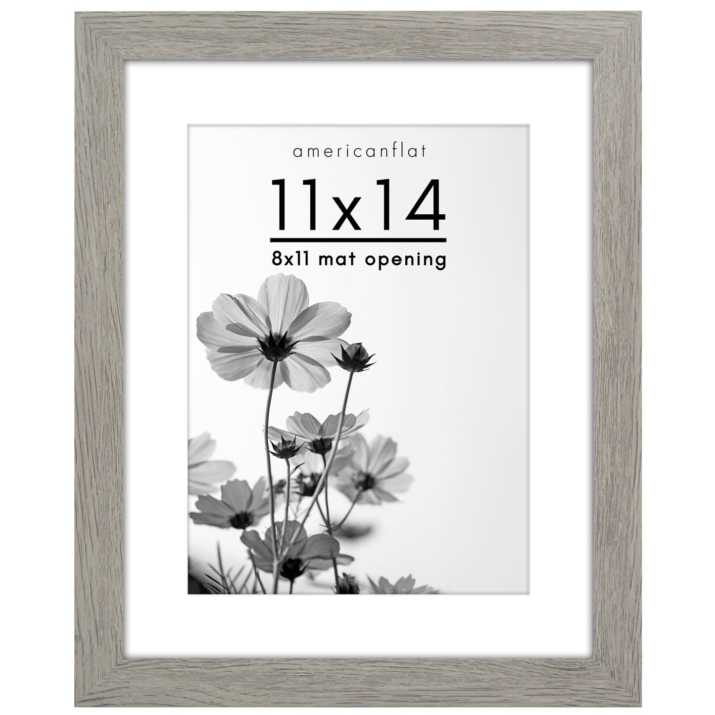 Gallery Picture Frame with Mat | Hudson Collection