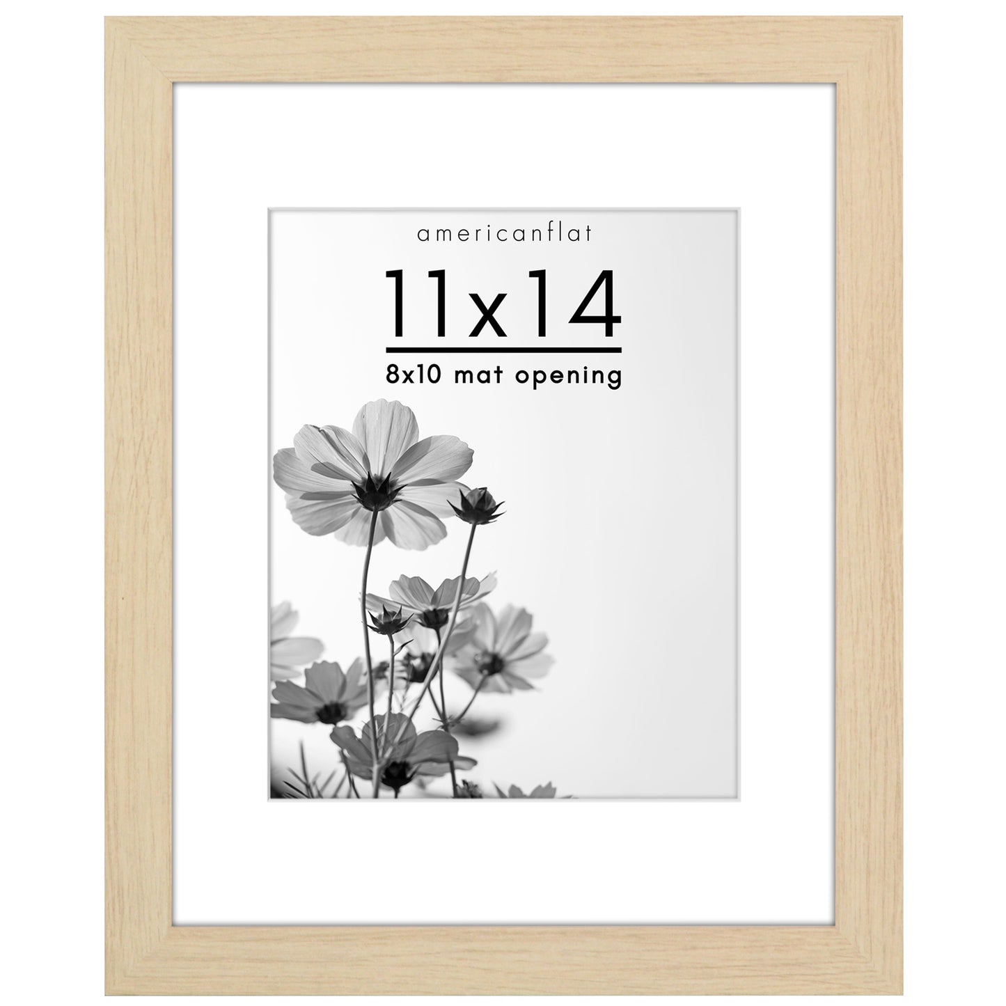 Gallery Picture Frame with Mat | Hudson Collection
