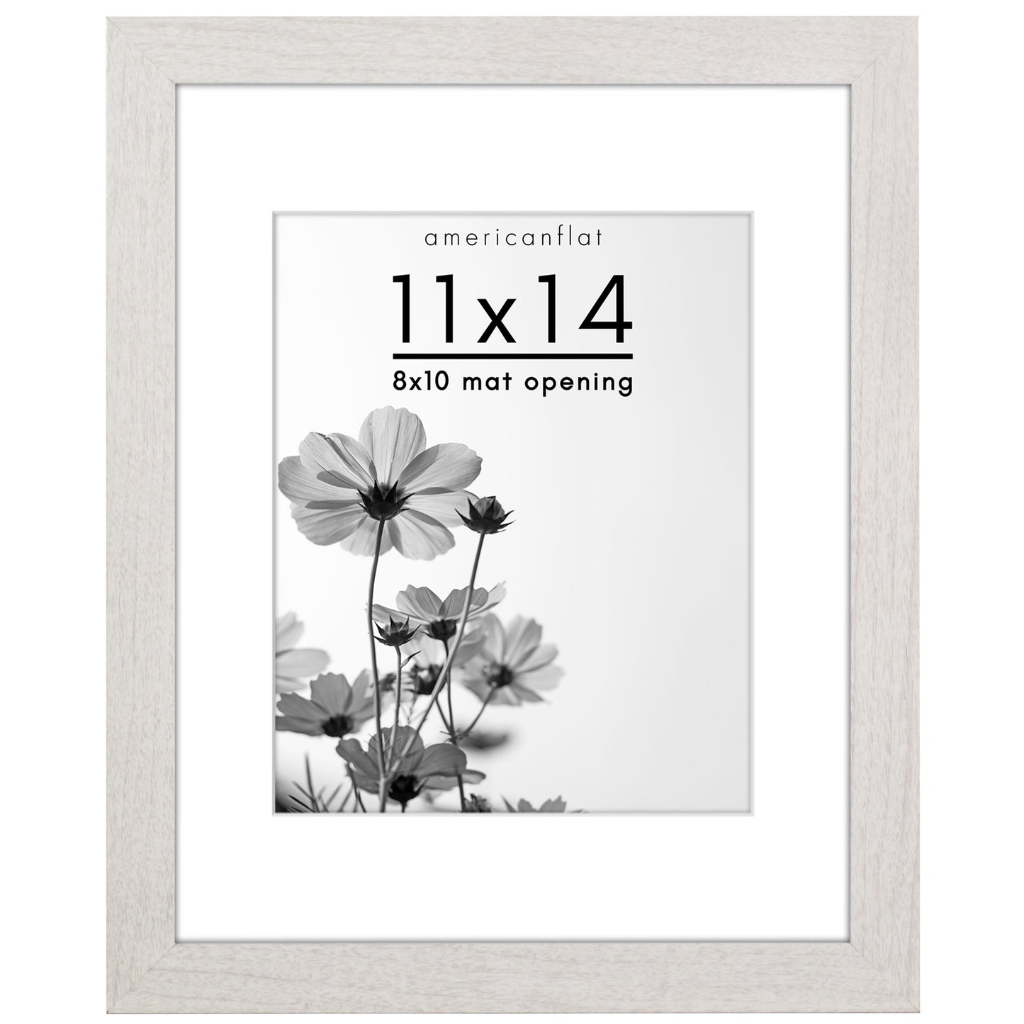 Gallery Picture Frame with Mat | Hudson Collection