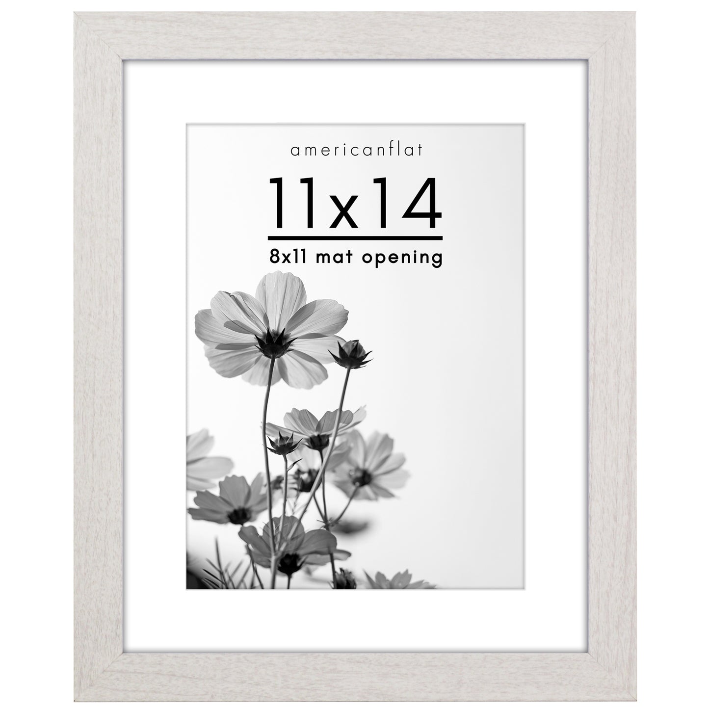 Gallery Picture Frame with Mat | Hudson Collection