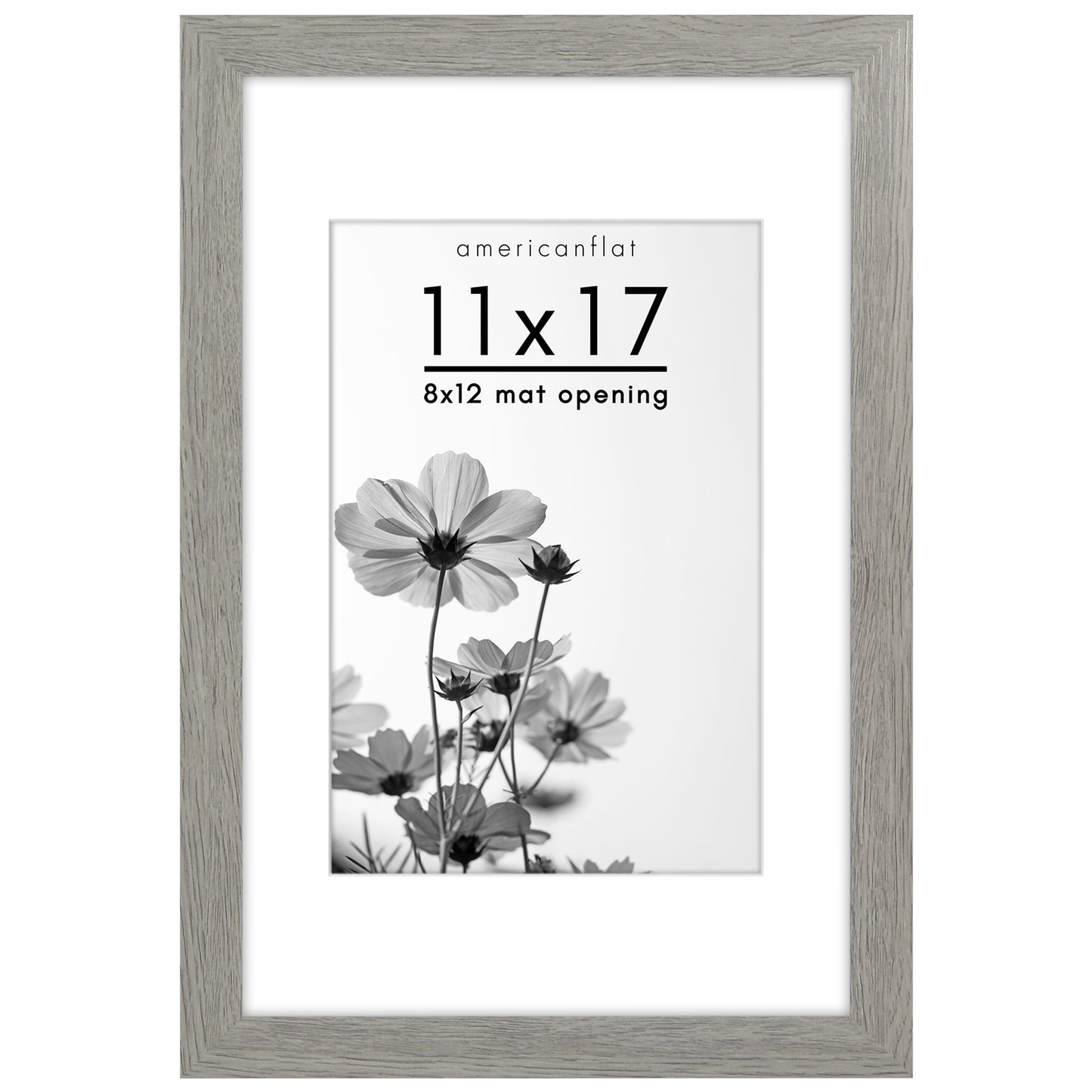 Gallery Picture Frame with Mat | Hudson Collection