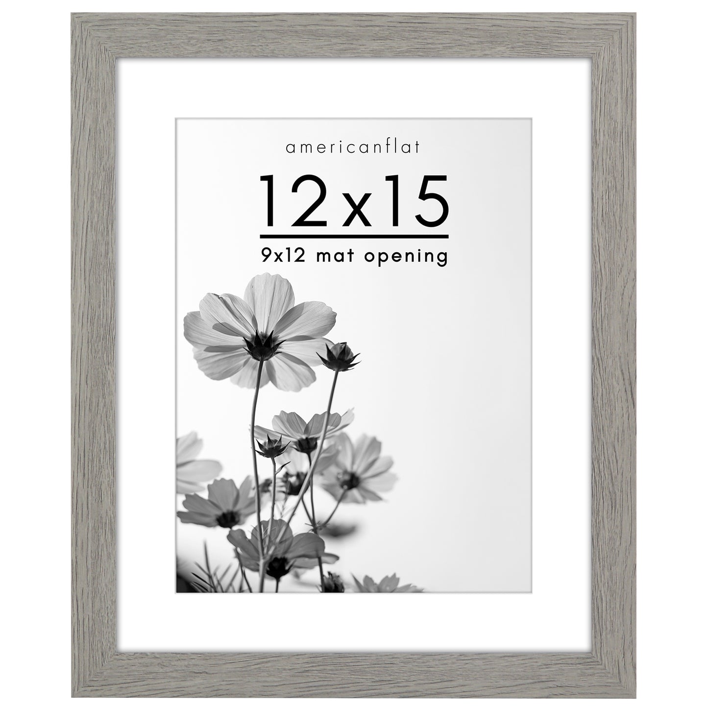 Gallery Picture Frame with Mat | Hudson Collection