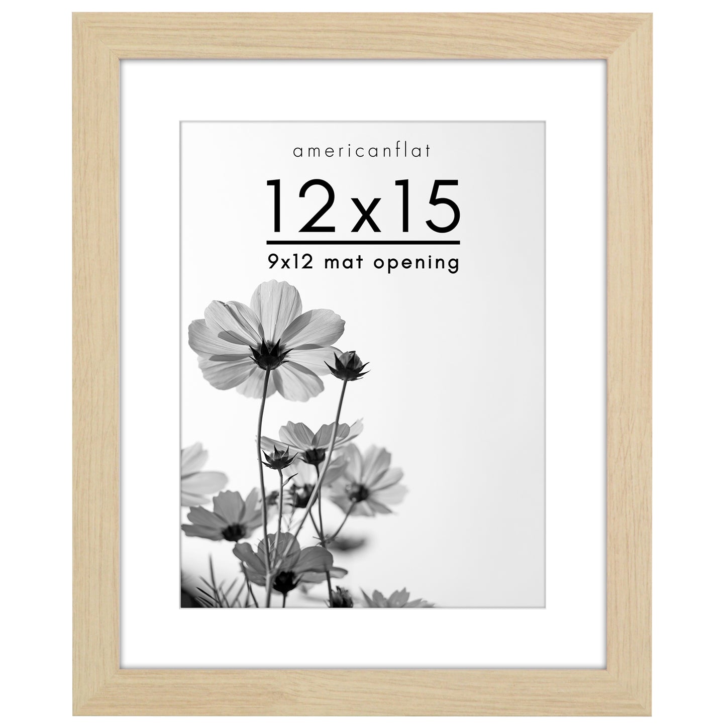 Gallery Picture Frame with Mat | Hudson Collection