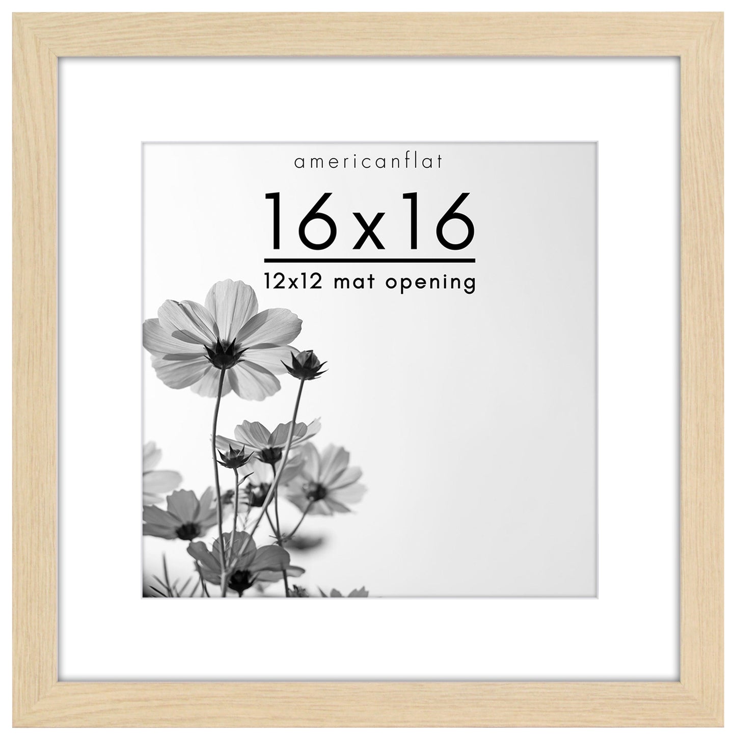 Oversized Gallery Picture Frame with Mat | Hudson Collection