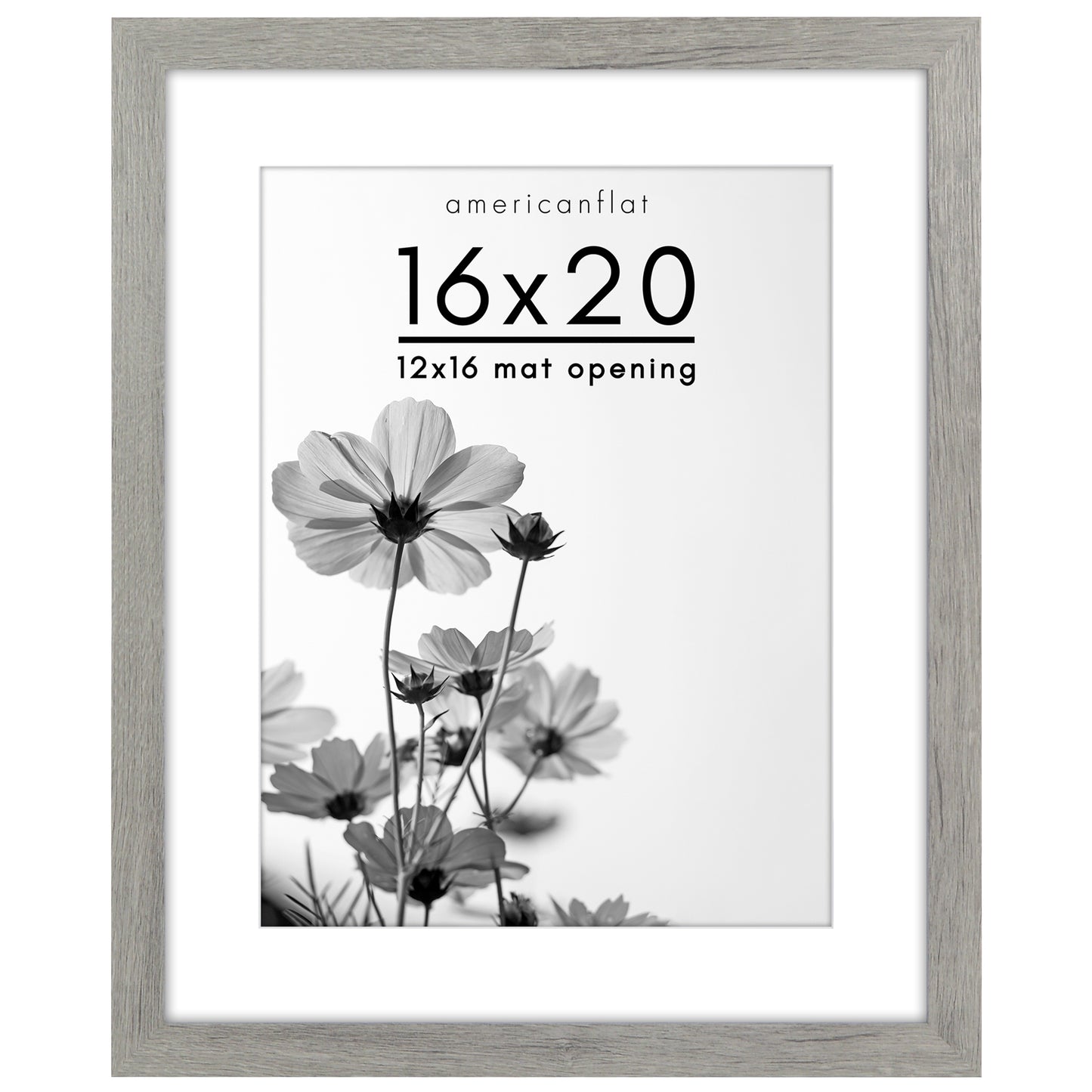 Oversized Gallery Picture Frame with Mat | Hudson Collection
