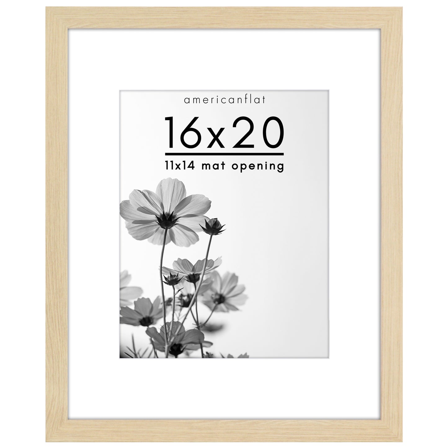 Oversized Gallery Picture Frame with Mat | Hudson Collection