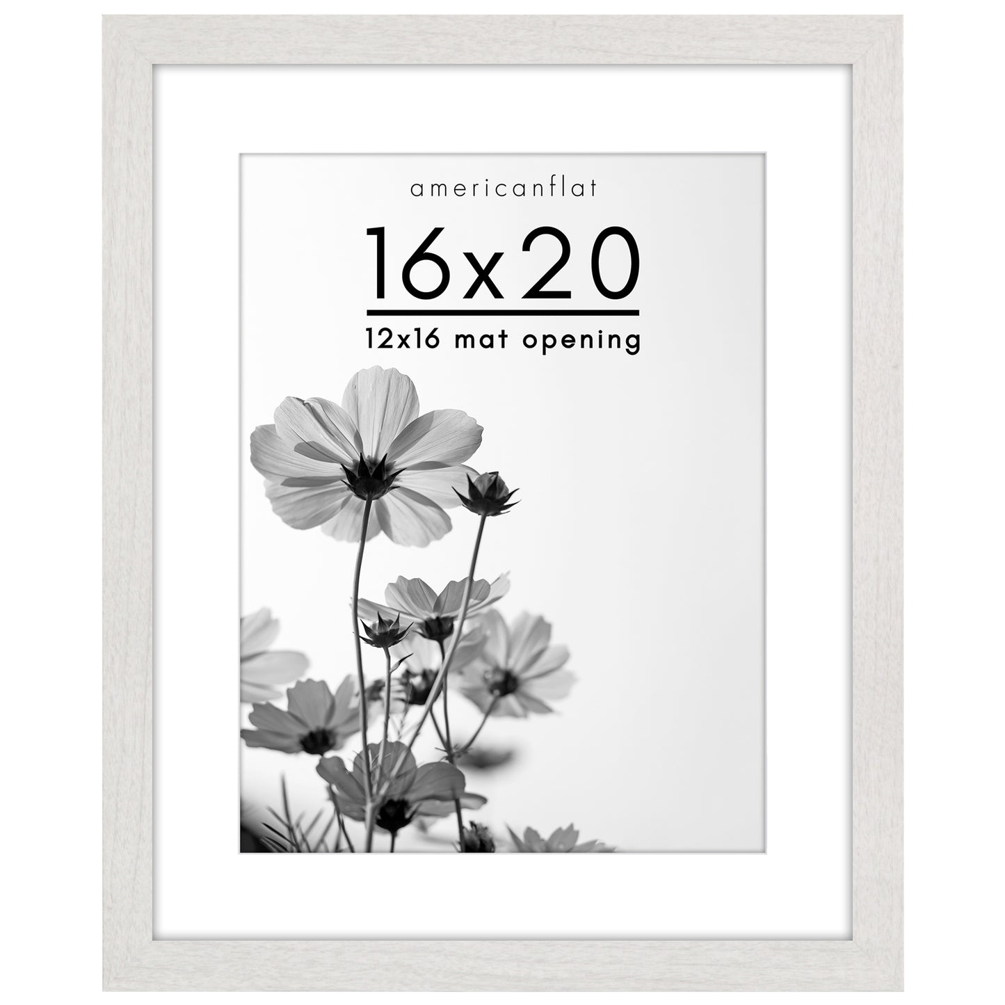 Oversized Gallery Picture Frame with Mat | Hudson Collection