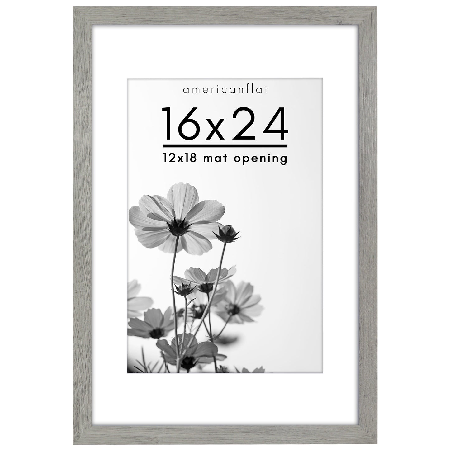 Oversized Gallery Picture Frame with Mat | Hudson Collection