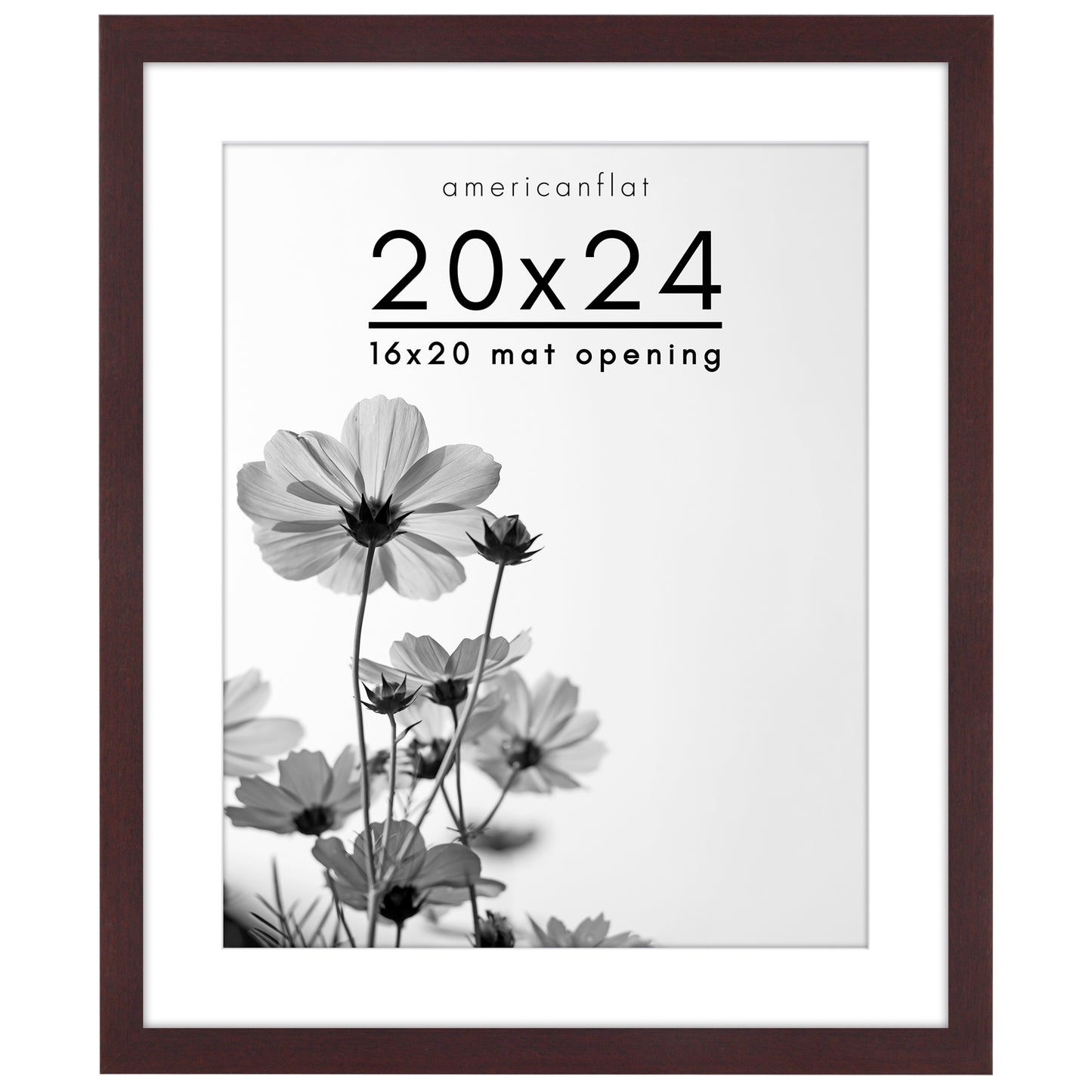 Oversized Gallery Picture Frame with Mat | Hudson Collection