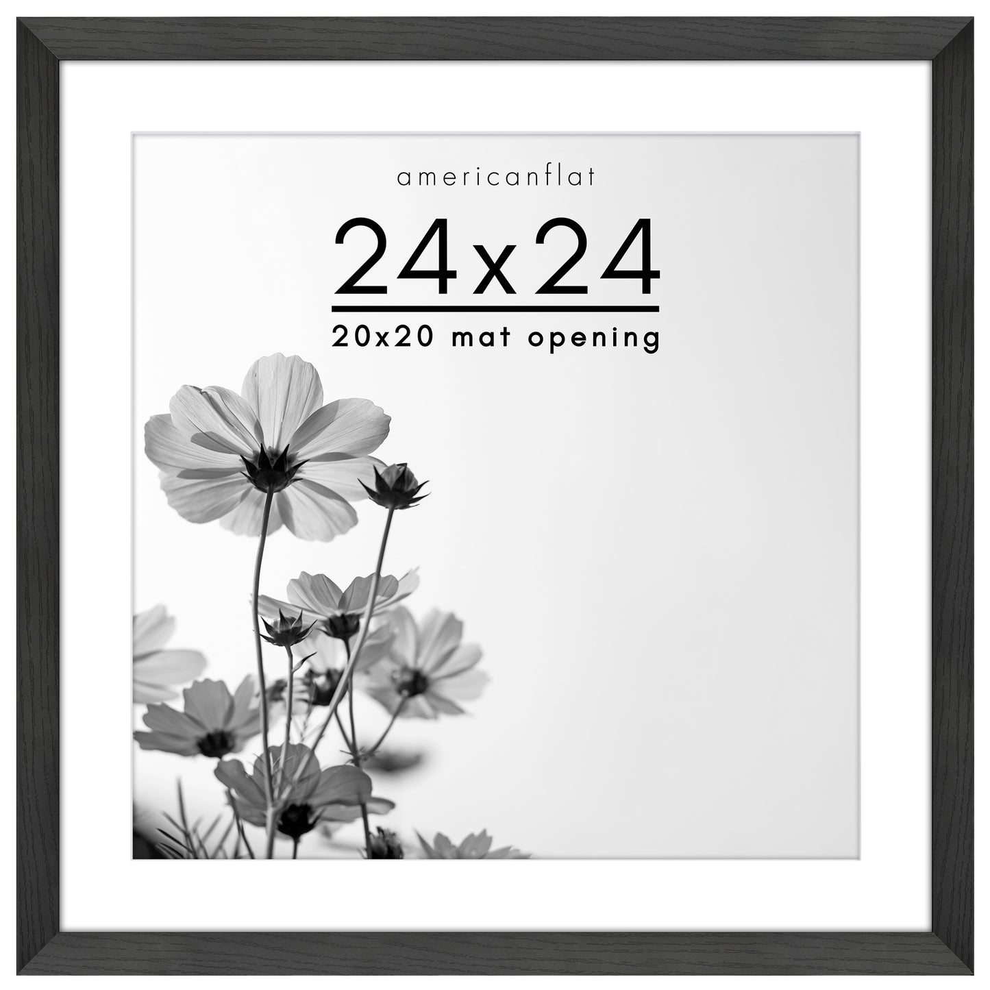 Oversized Gallery Picture Frame with Mat | Hudson Collection