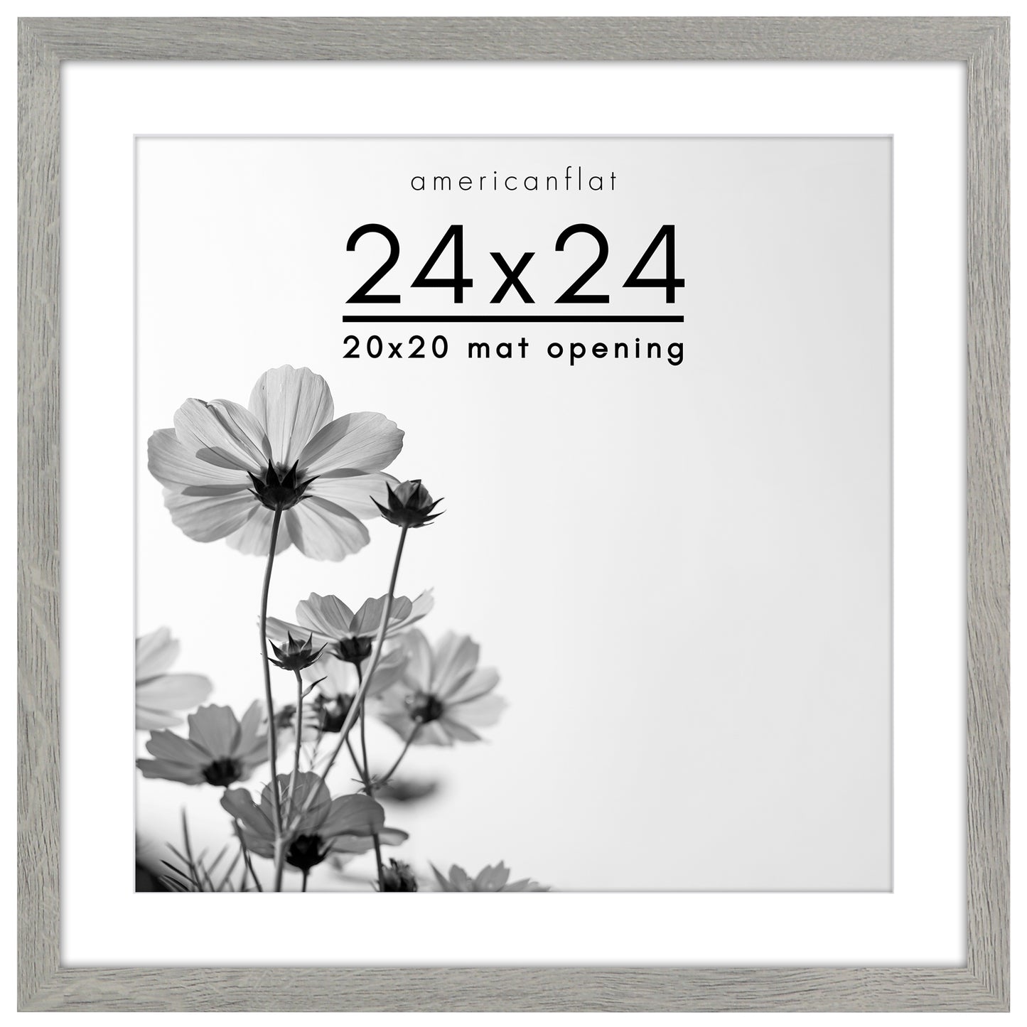 Oversized Gallery Picture Frame with Mat | Hudson Collection
