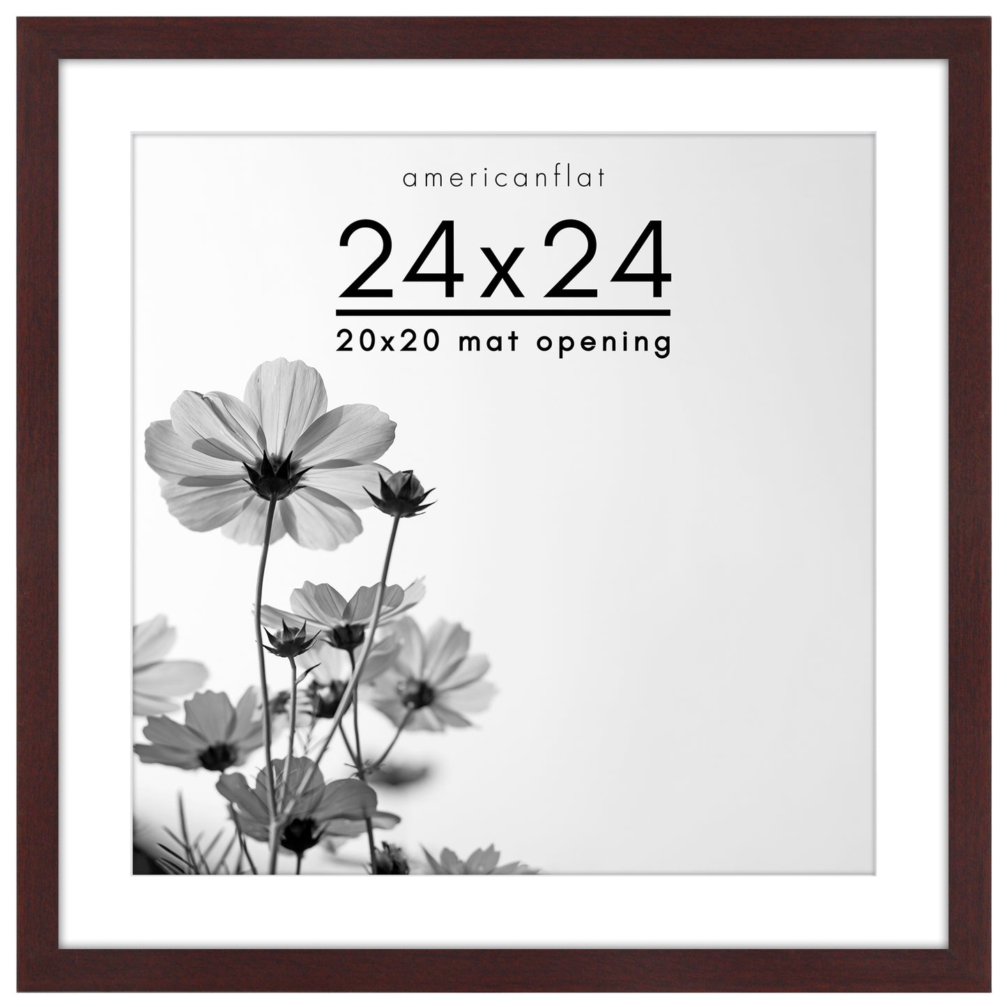 Oversized Gallery Picture Frame with Mat | Hudson Collection