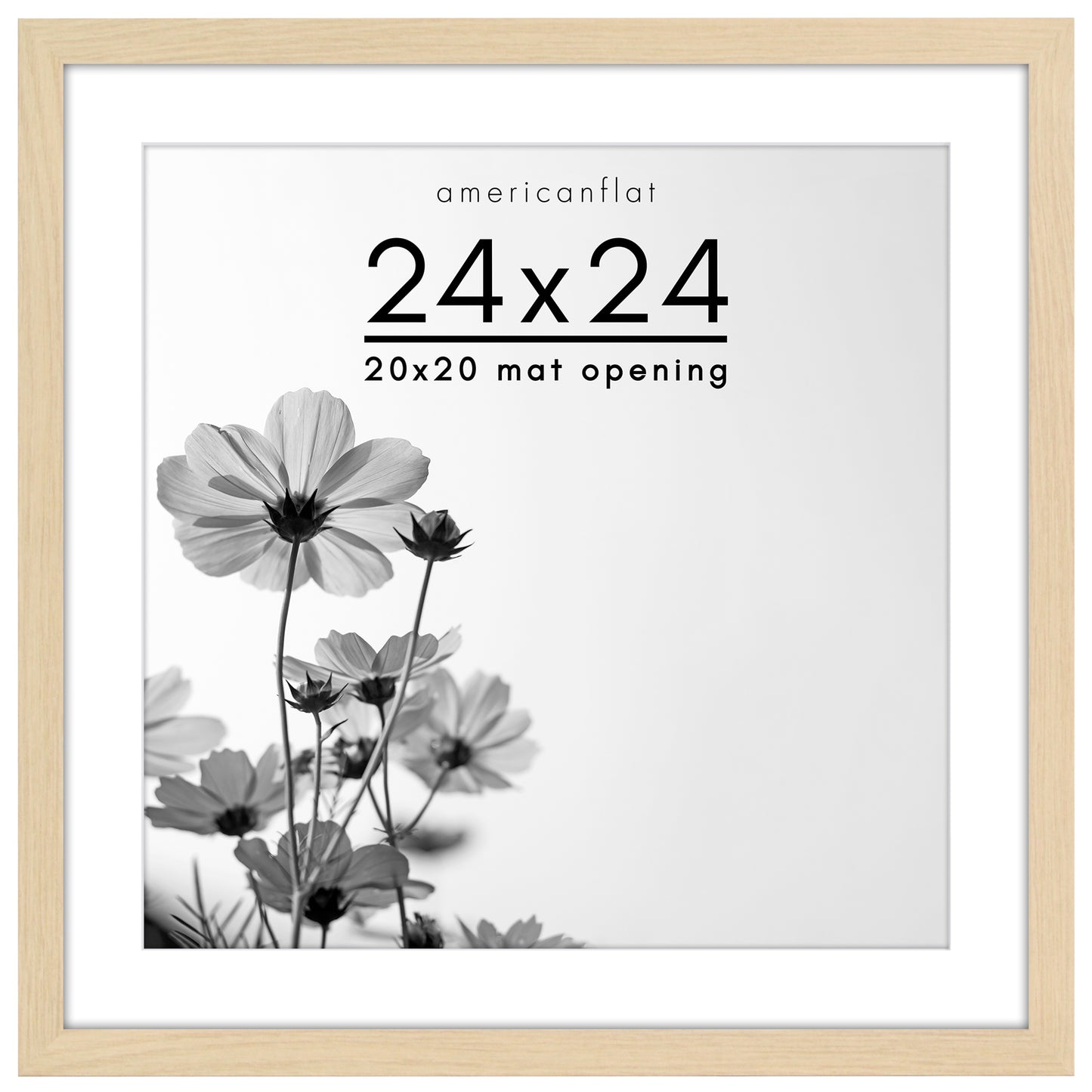 Oversized Gallery Picture Frame with Mat | Hudson Collection