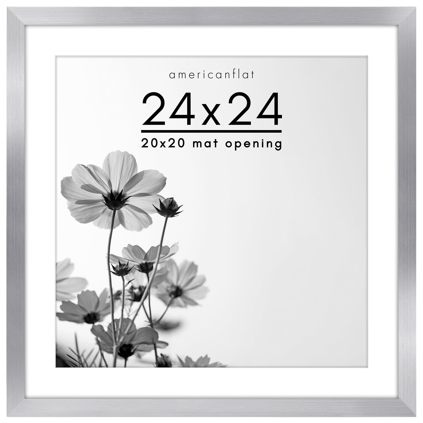 Oversized Gallery Picture Frame with Mat | Hudson Collection