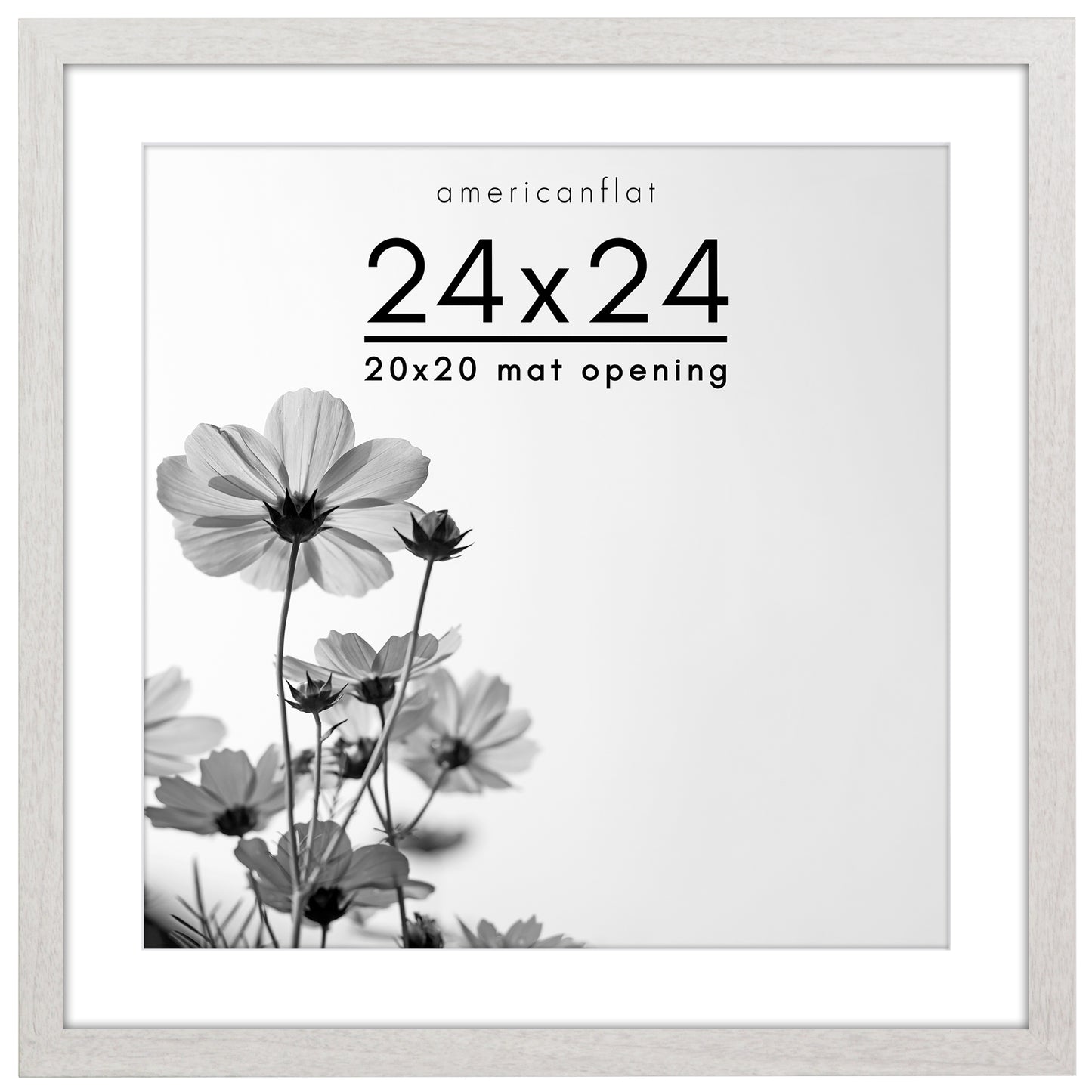 Oversized Gallery Picture Frame with Mat | Hudson Collection
