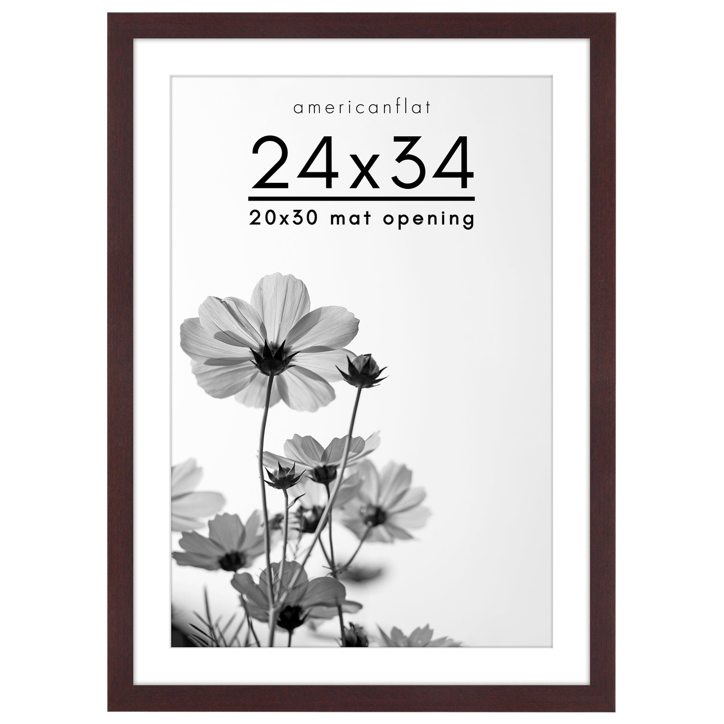 Oversized Gallery Picture Frame with Mat | Hudson Collection