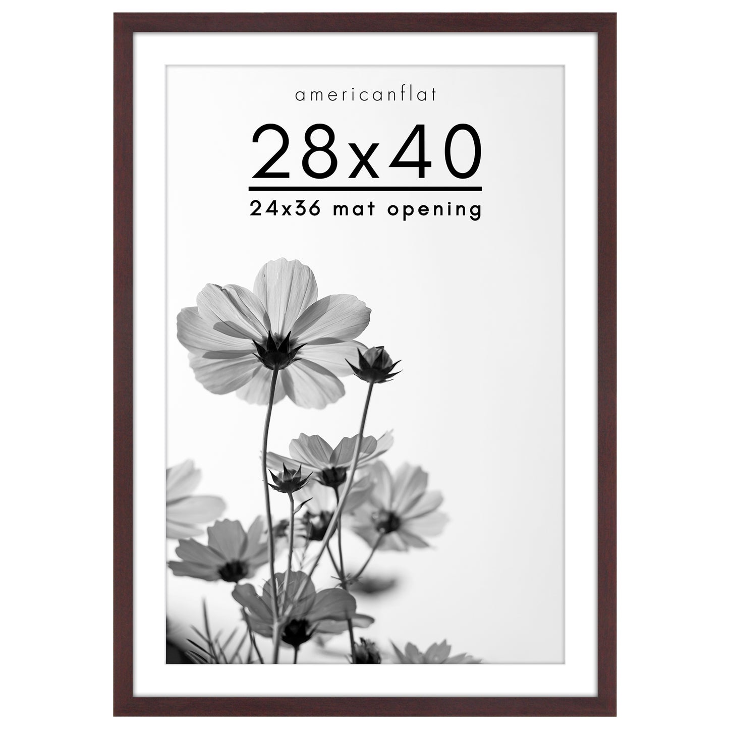 Oversized Gallery Picture Frame with Mat | Hudson Collection