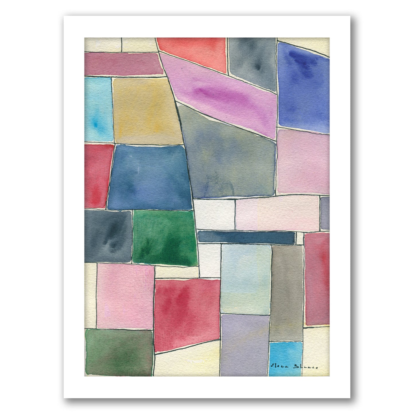 Patchwork by Dreamy Me - Framed Print