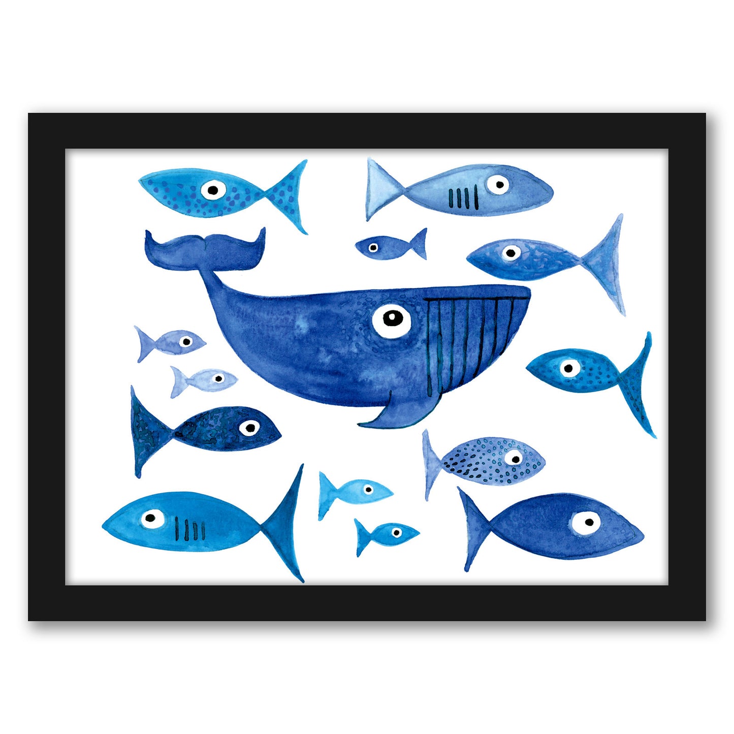 Whale Tail 1 By Tj Heiser - Framed Print