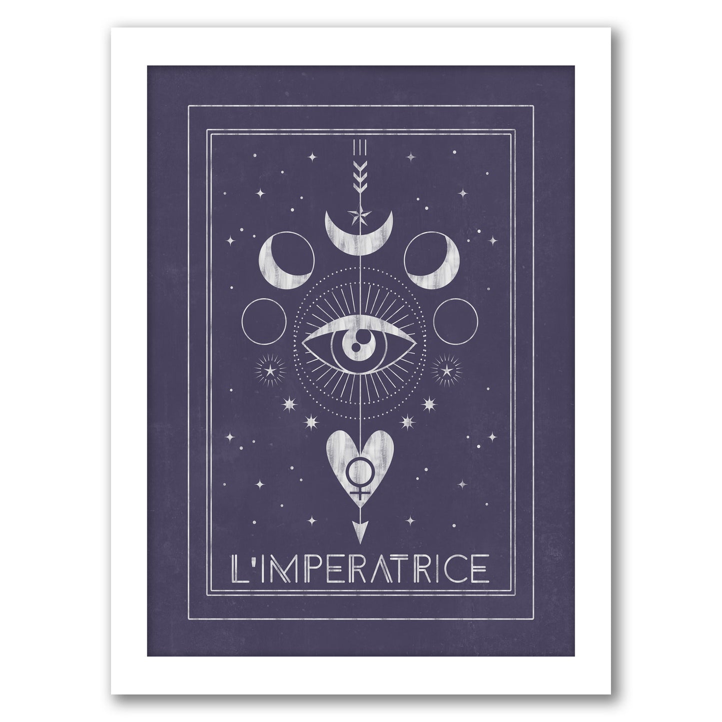 L Imperatrice by Emanuela Carratoni - Framed Print