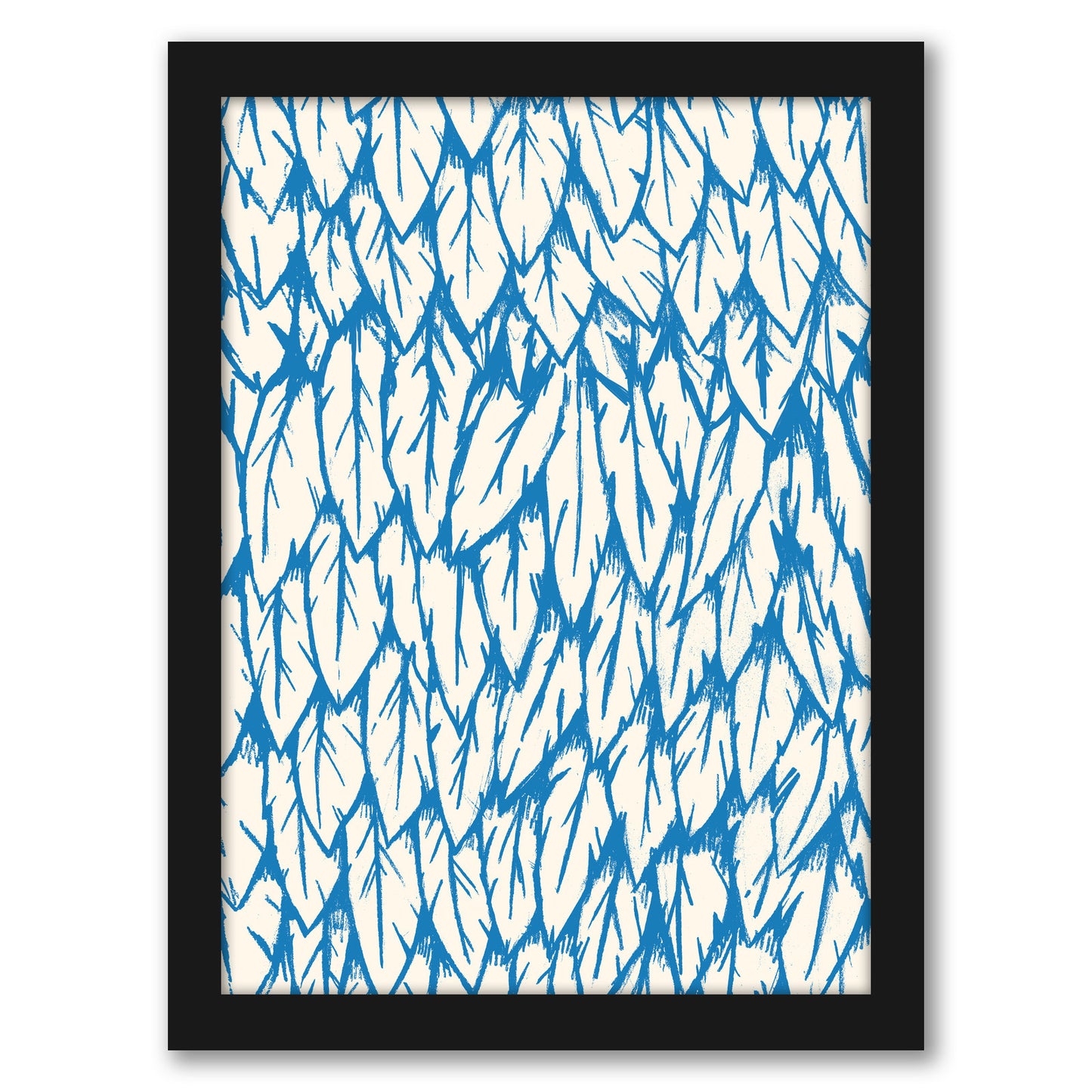 Feathered Fringe by Joe Van Wetering - Framed Print