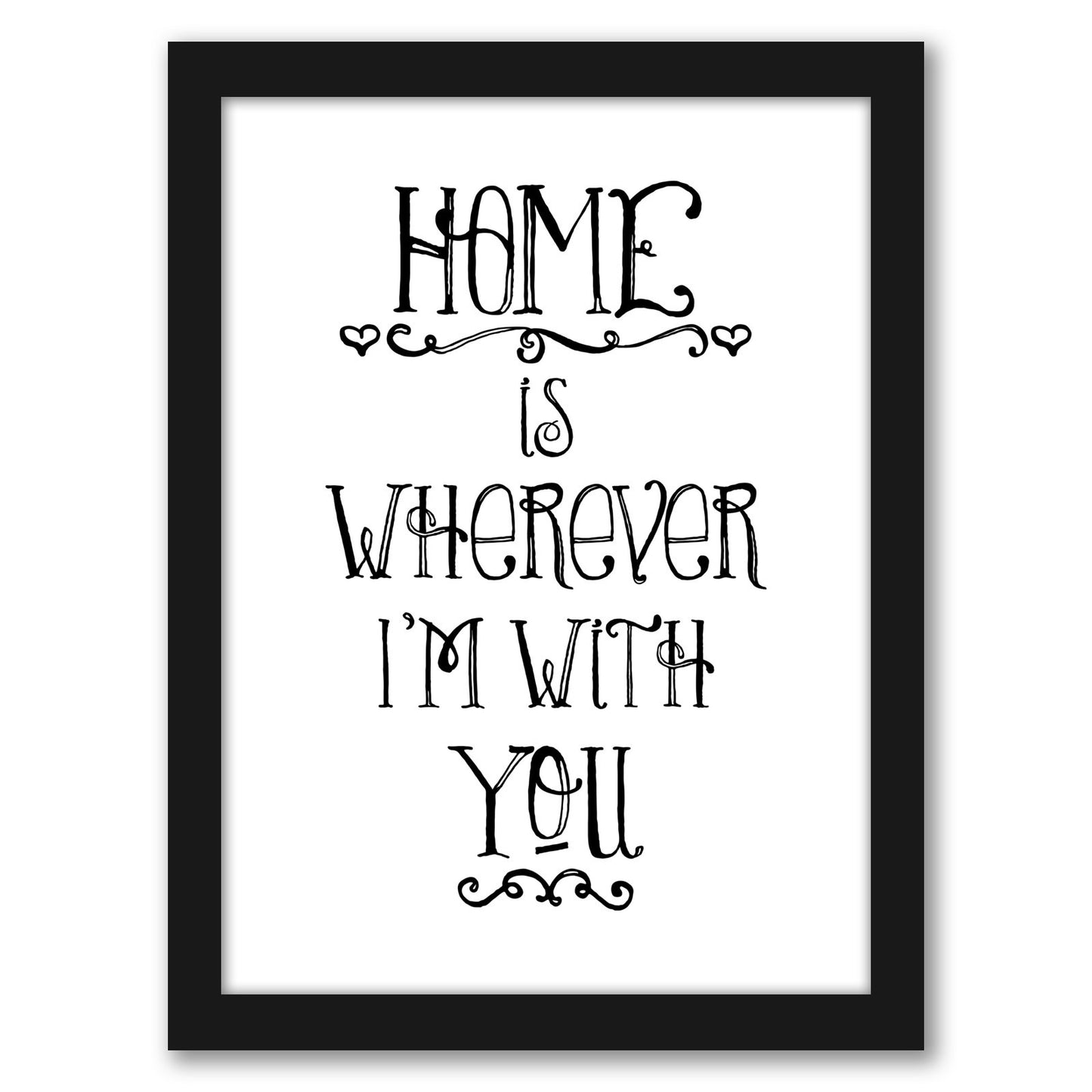 Home Is Wherever by Amy Brinkman Framed Print