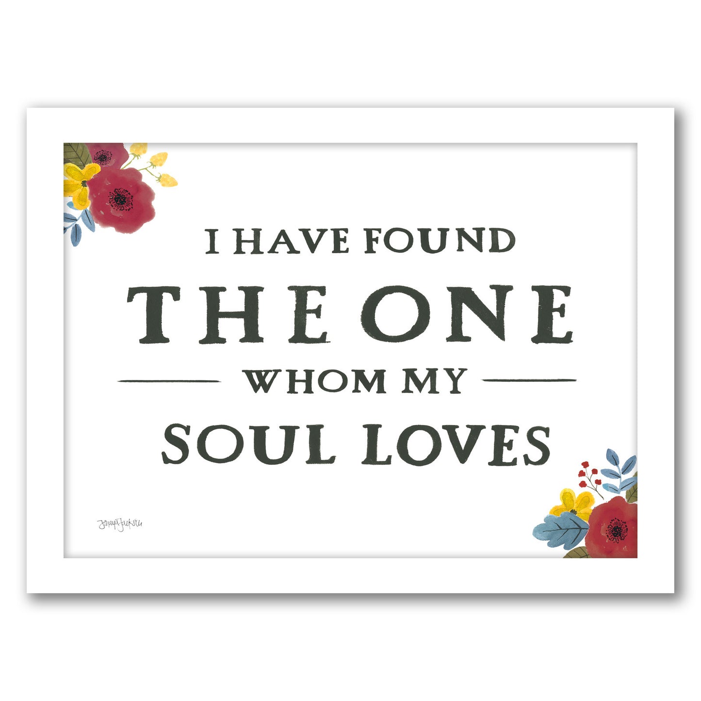 Scripture For Life Vii by Wild Apple - Framed Print