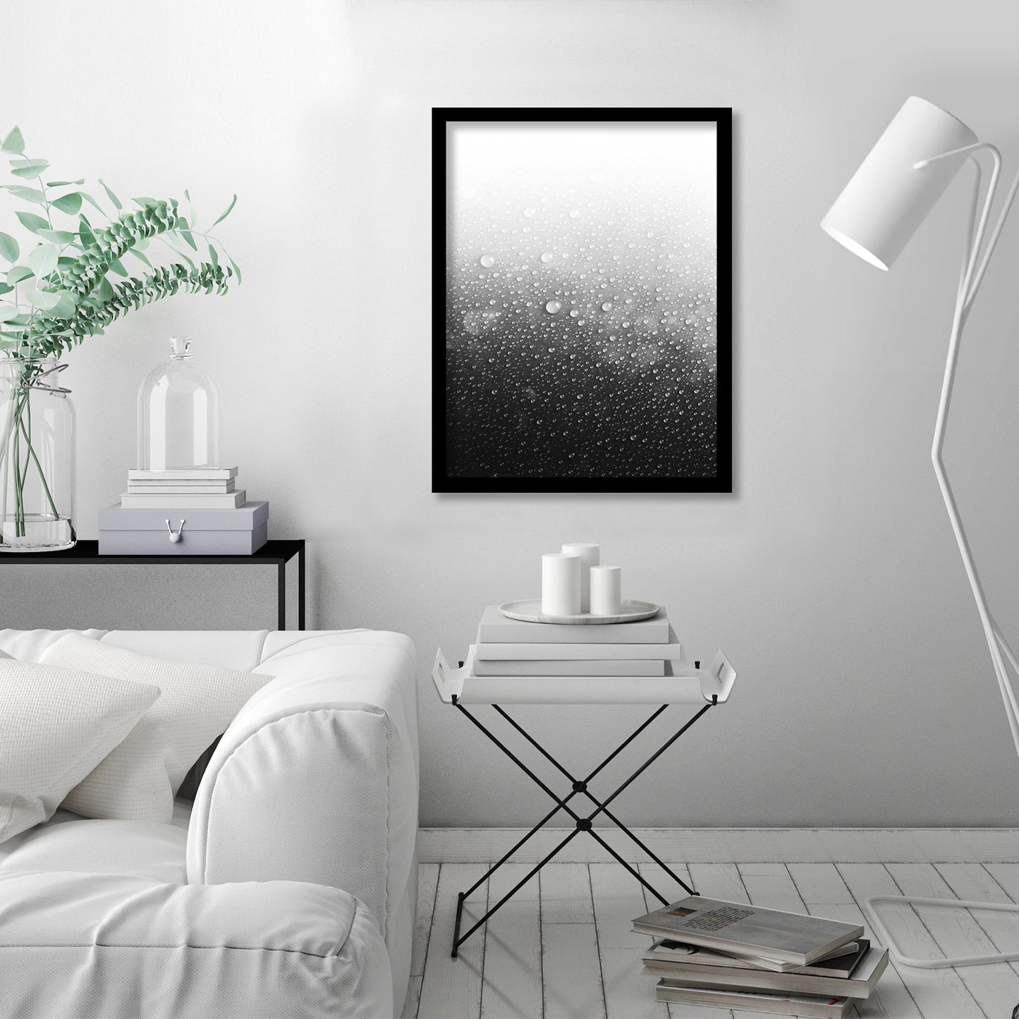 Wet by Emanuela Carratoni - Framed Print