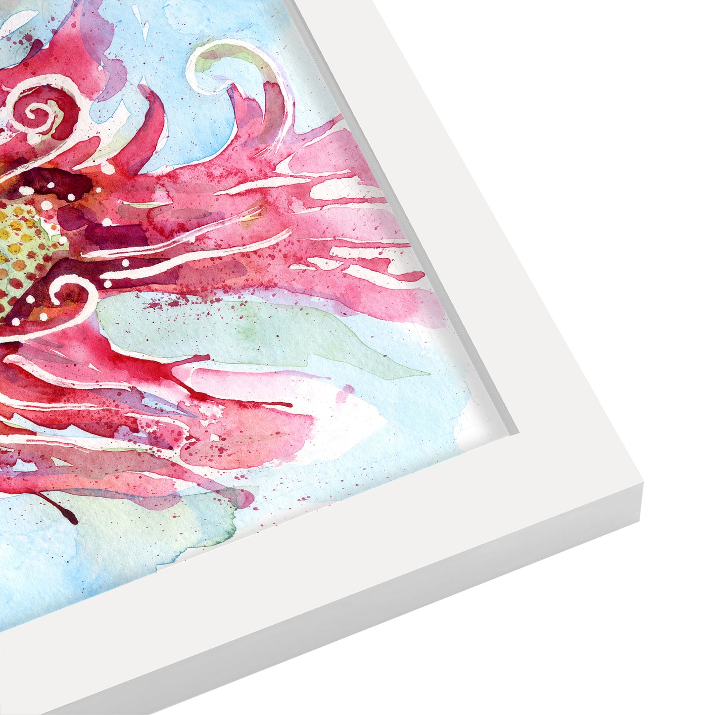 Fish Swim by Sam Nagel - Framed Print