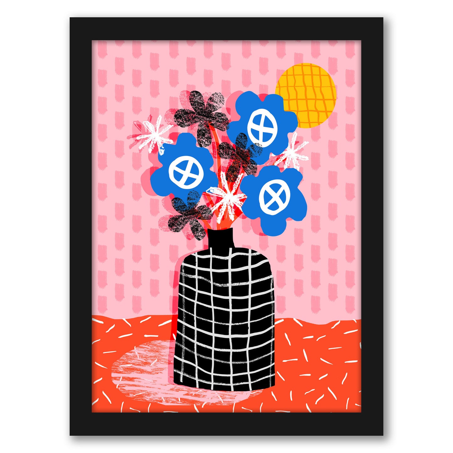 Works For Me by Wacka Designs - Framed Print