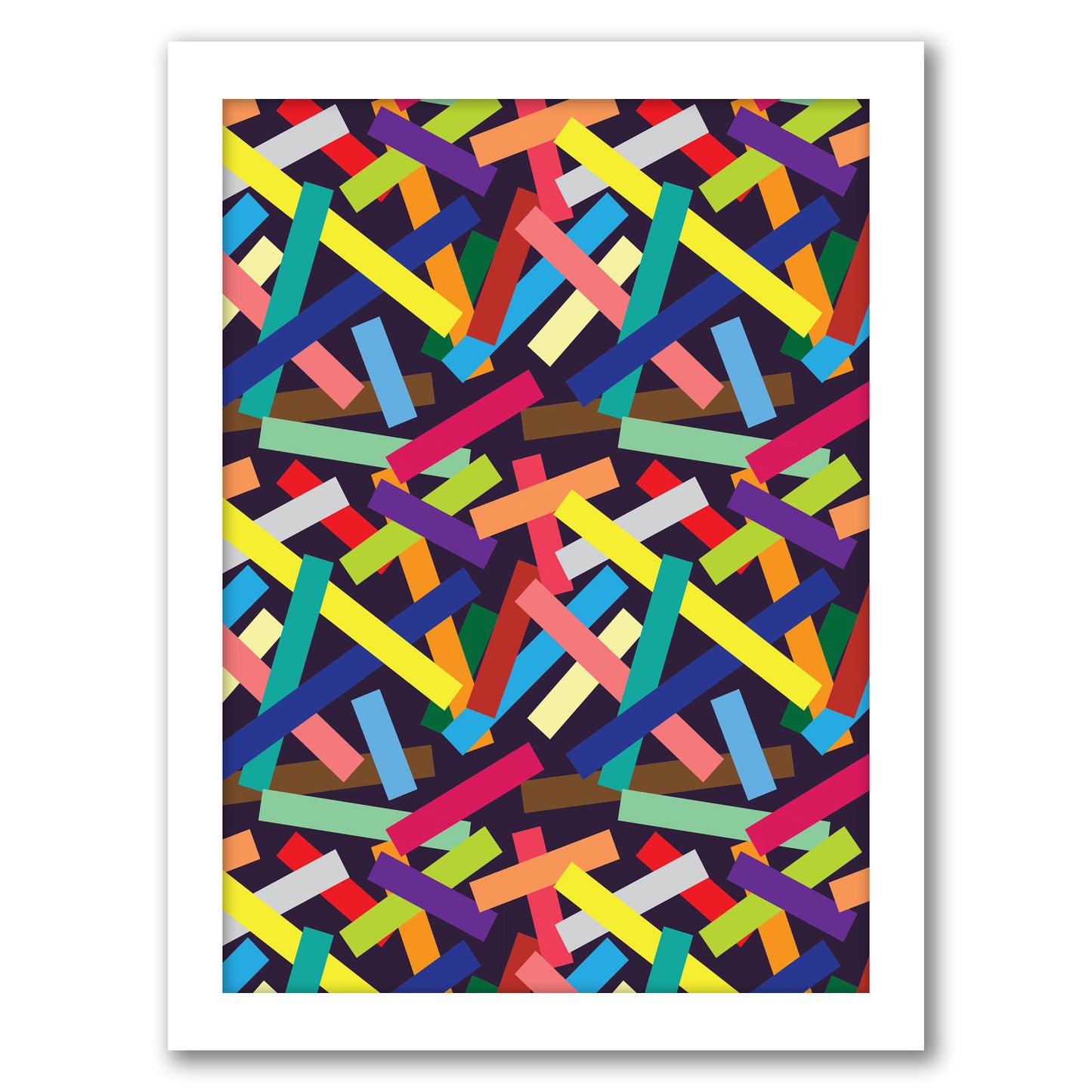 Confetti by Joe Van Wetering - Framed Print