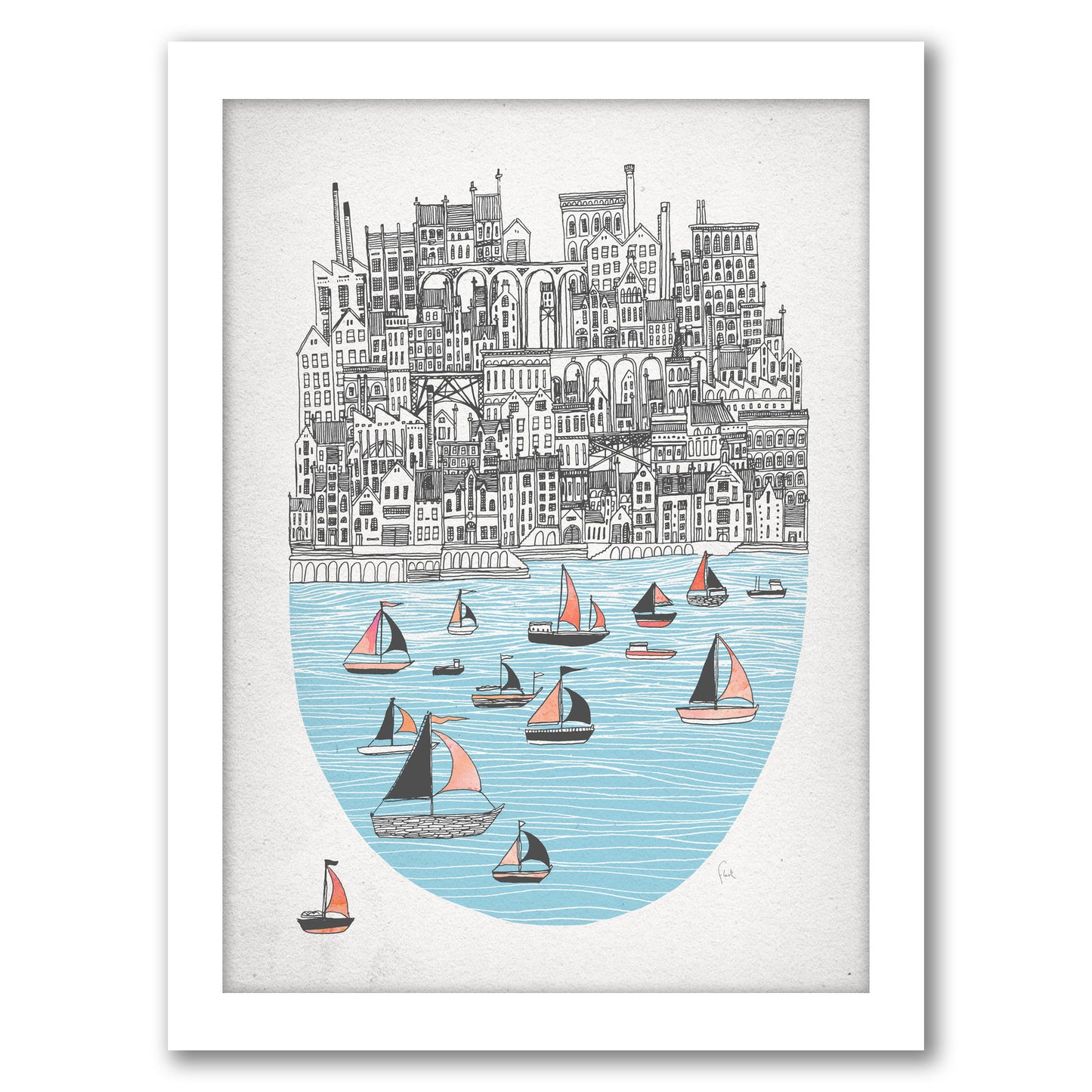 Joppa by David Fleck - Framed Print