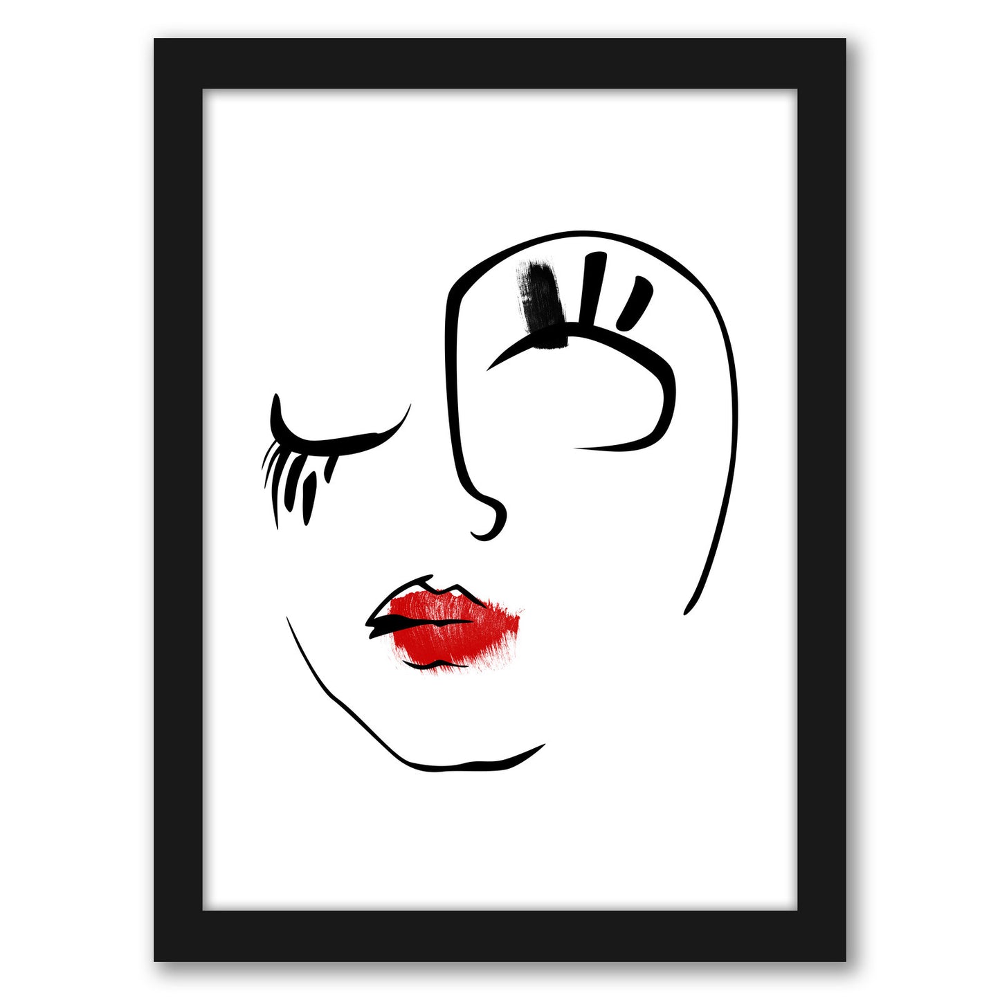 Tear Drop by Explicit Design - Framed Print