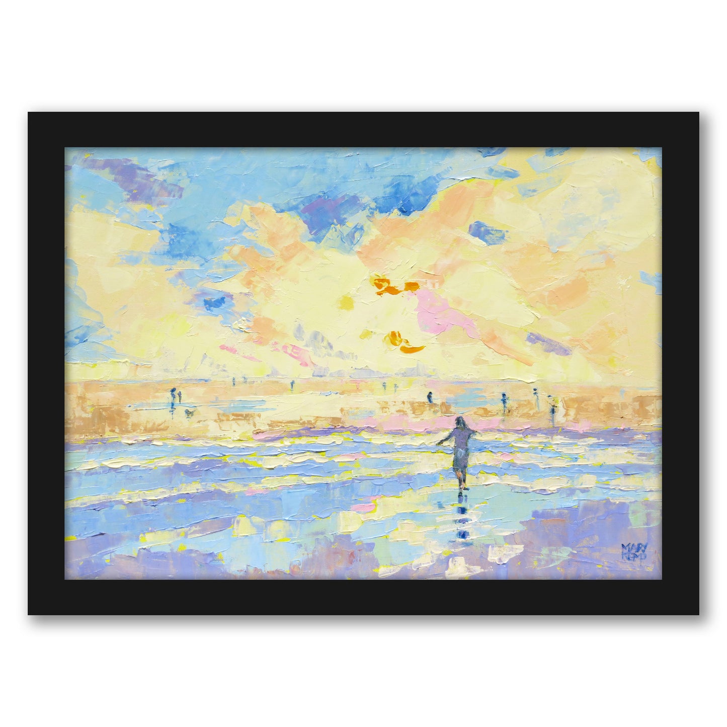 Long Lost Days By Mary Kemp - Framed Print